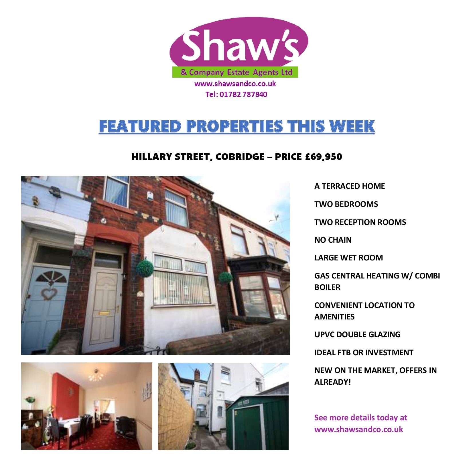 NEW & FEATURED PROPERTIES OF THE WEEK!