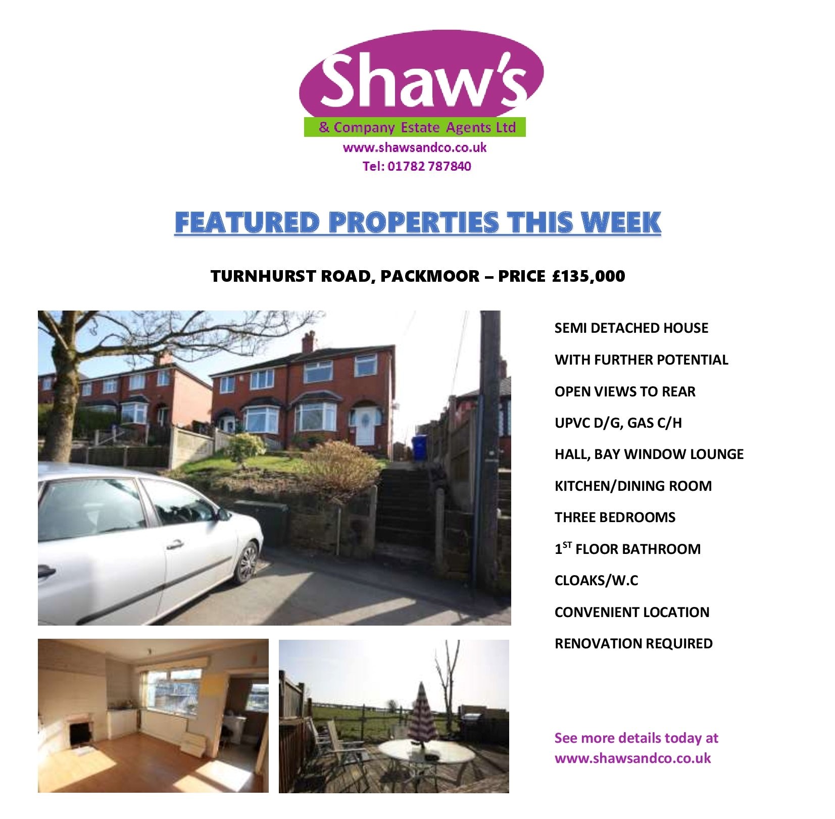 NEW & FEATURED PROPERTIES OF THE WEEK!