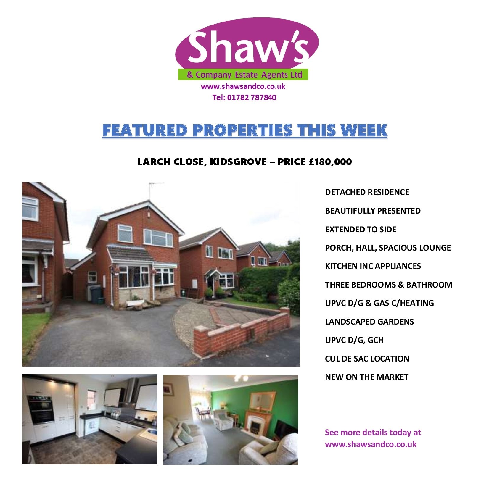 NEW & FEATURED PROPERTIES OF THE WEEK!