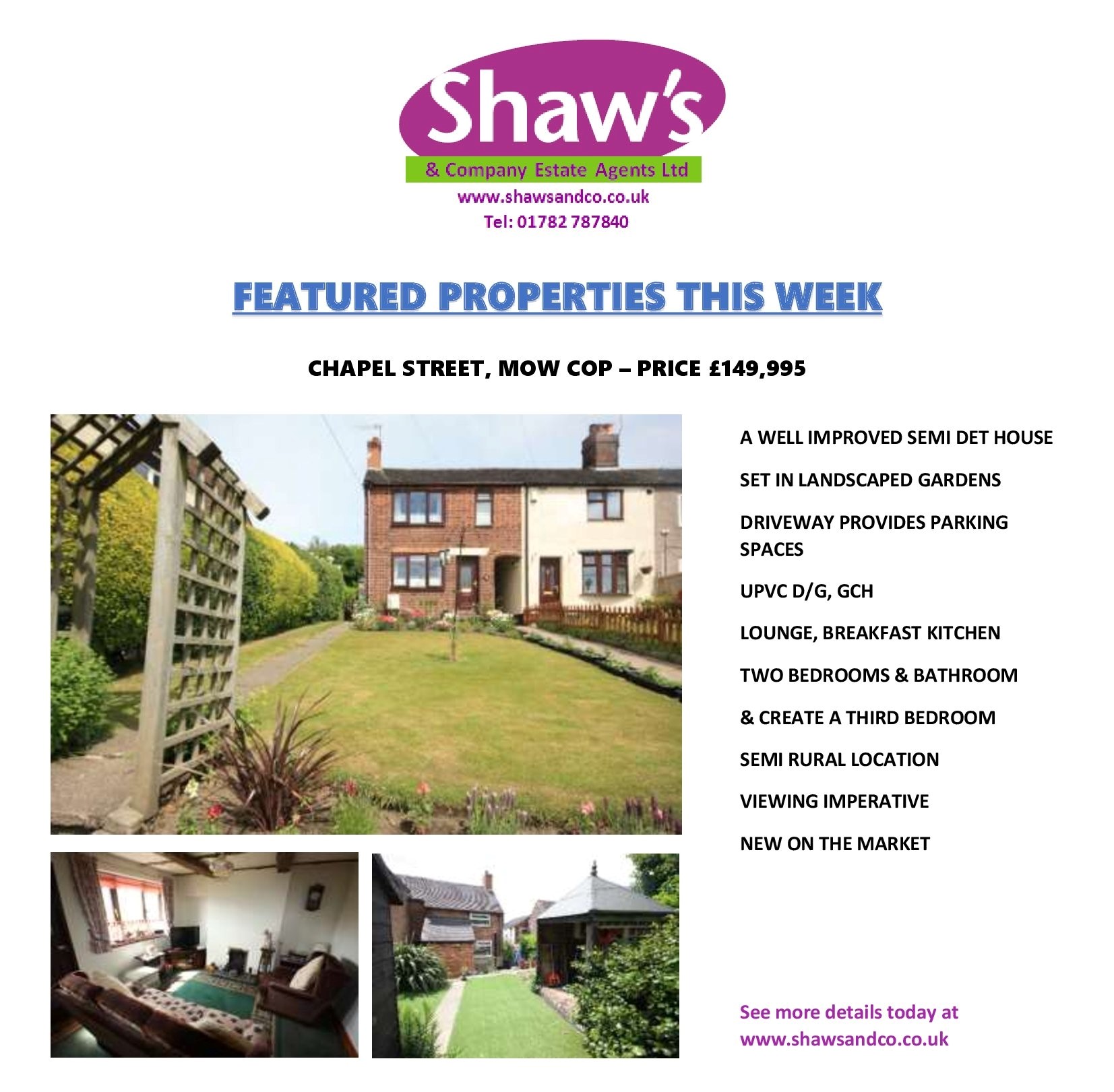 NEW & FEATURED PROPERTIES OF THE WEEK!