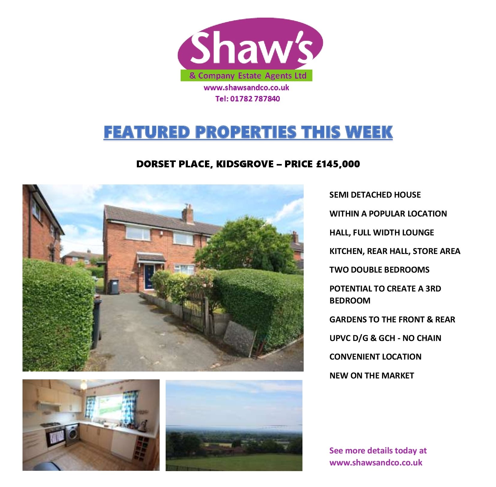 NEW & FEATURED PROPERTIES OF THE WEEK!