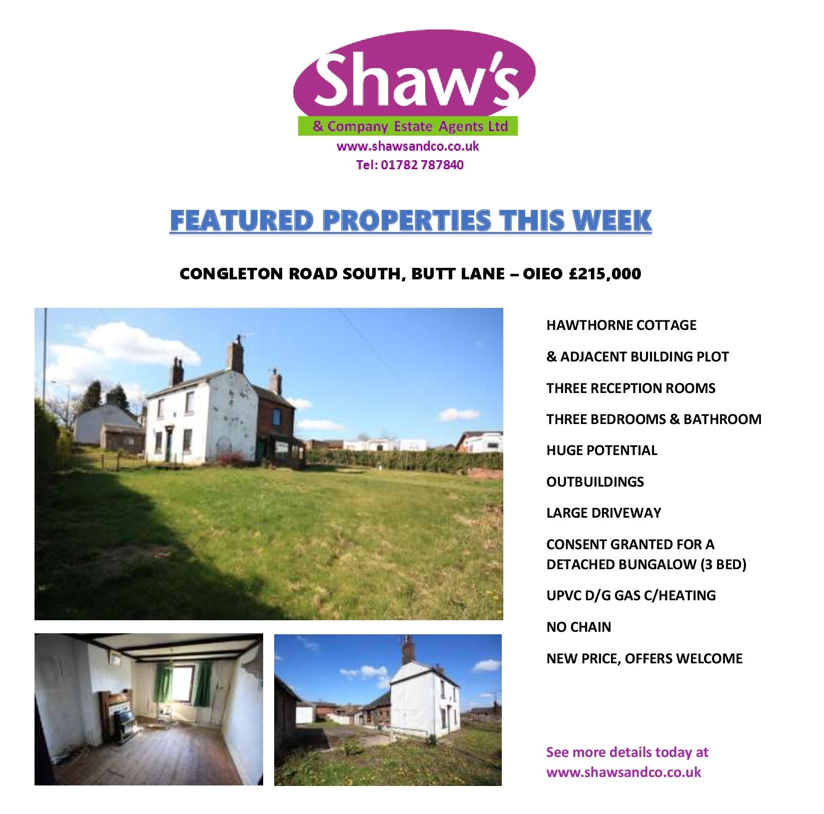 NEW & FEATURED PROPERTIES OF THE WEEK!