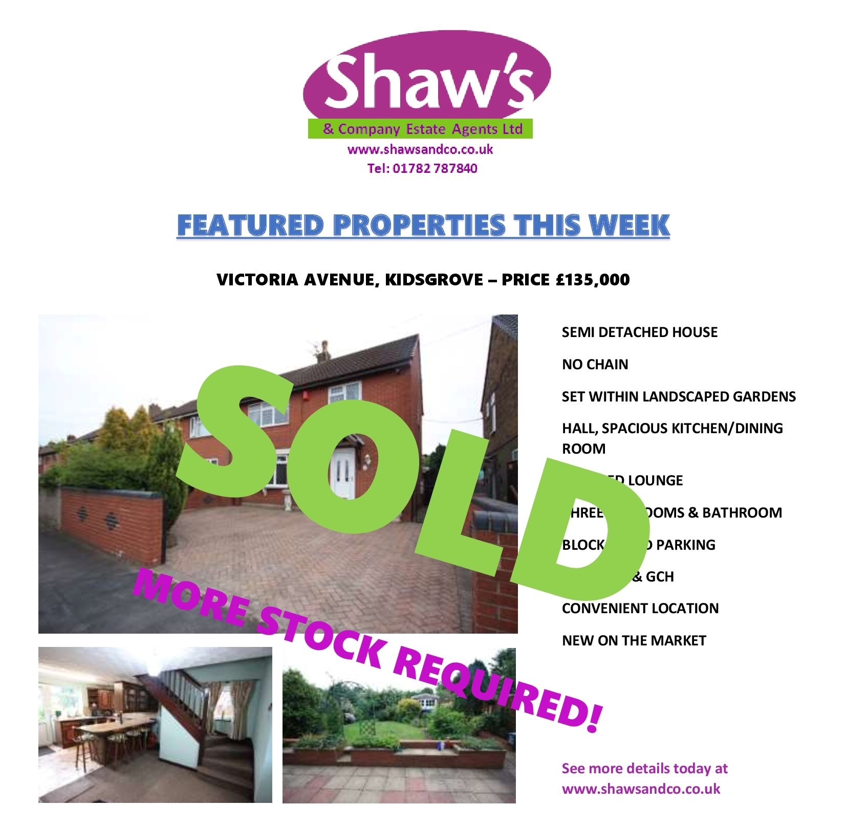 NEW & FEATURED PROPERTIES OF THE WEEK!