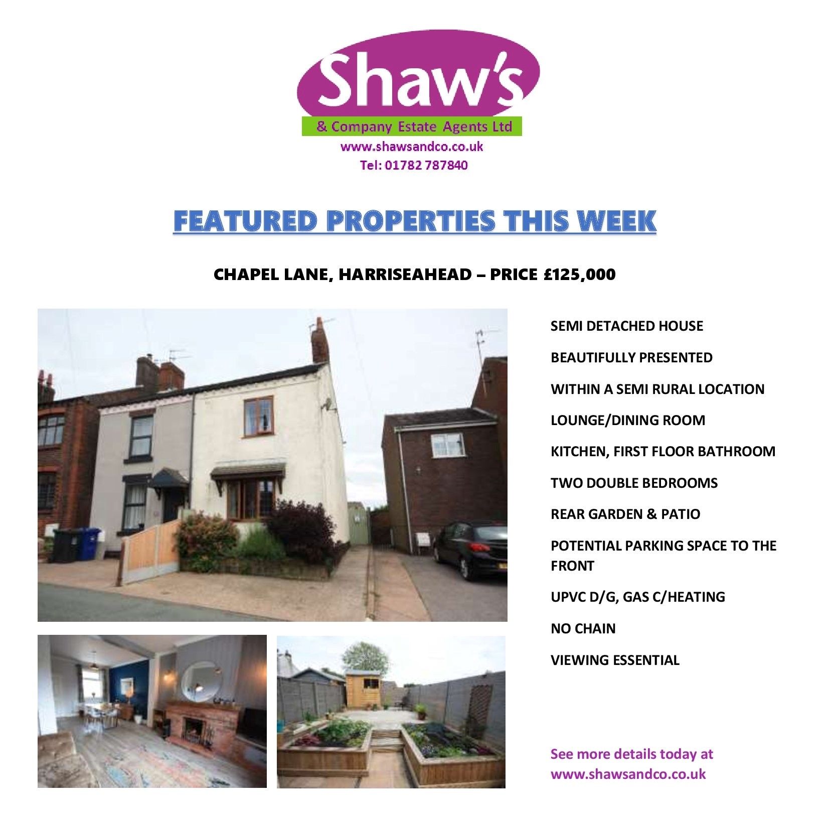 NEW & FEATURED PROPERTIES OF THE WEEK!