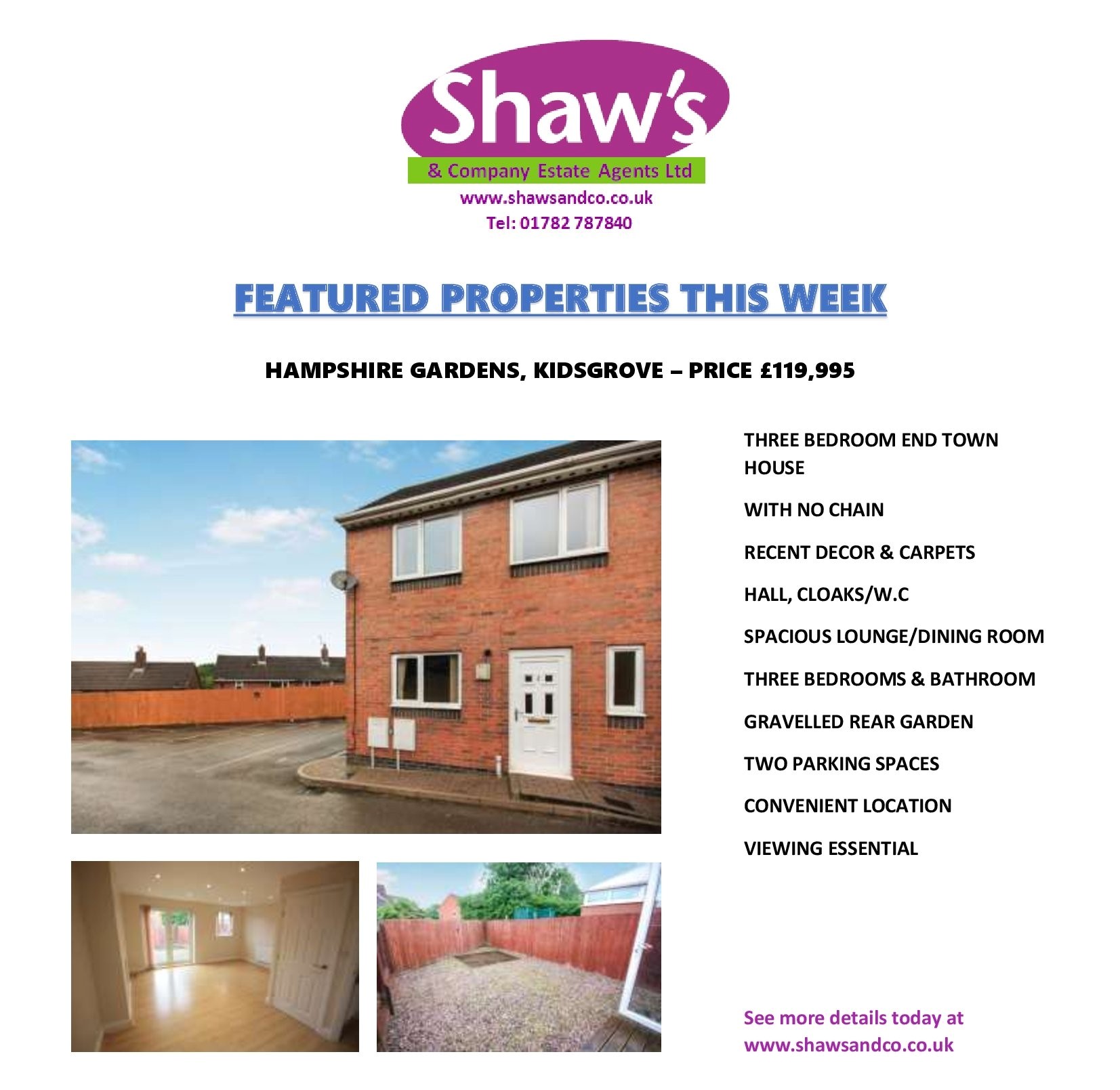 NEW & FEATURED PROPERTIES OF THE WEEK!