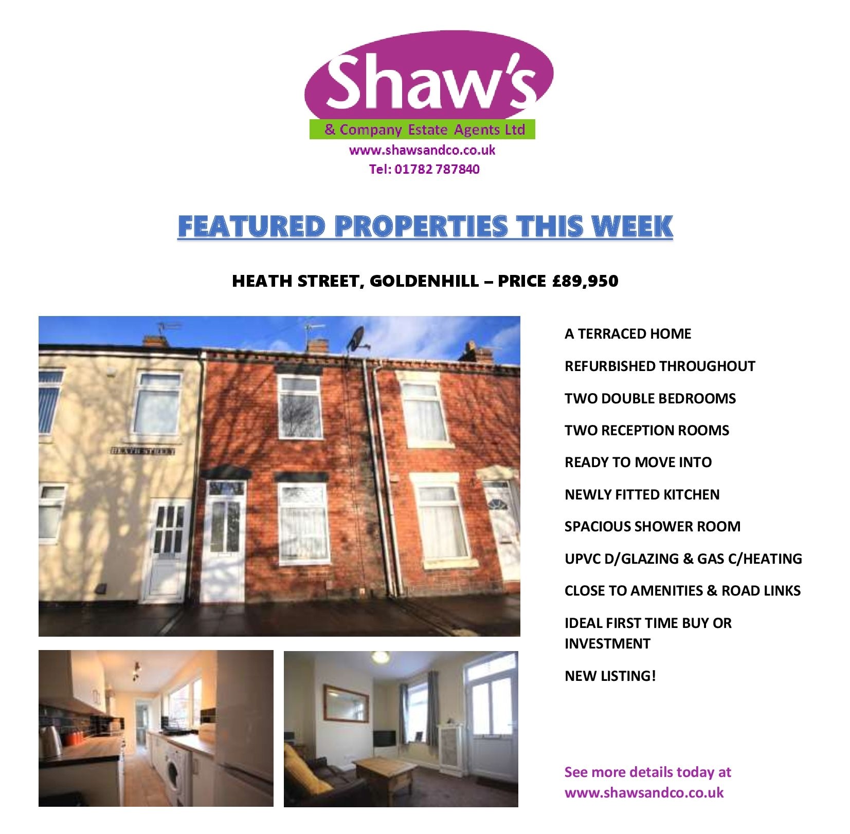 NEW & FEATURED PROPERTIES OF THE WEEK!