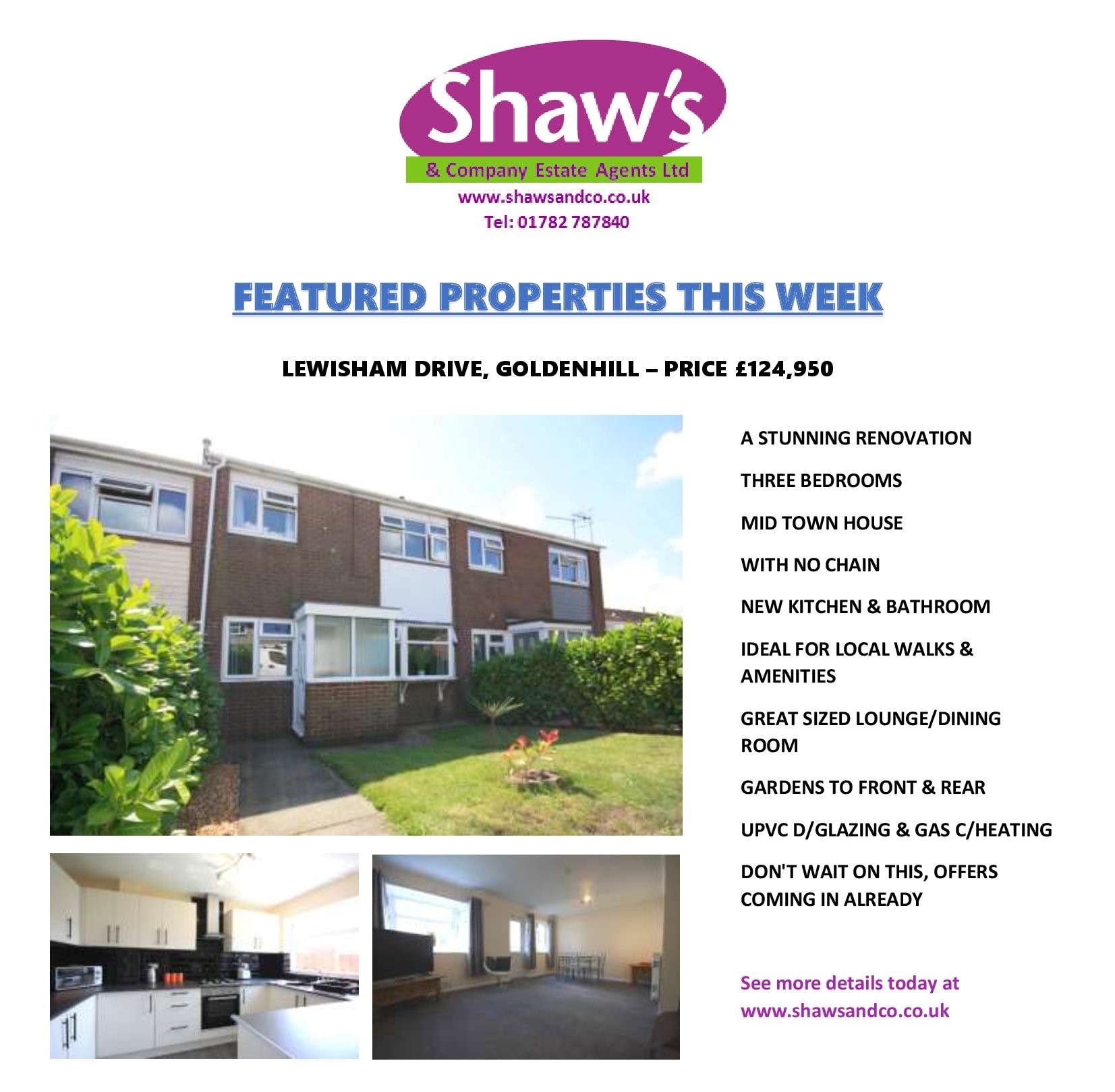 NEW & FEATURED PROPERTIES OF THE WEEK!