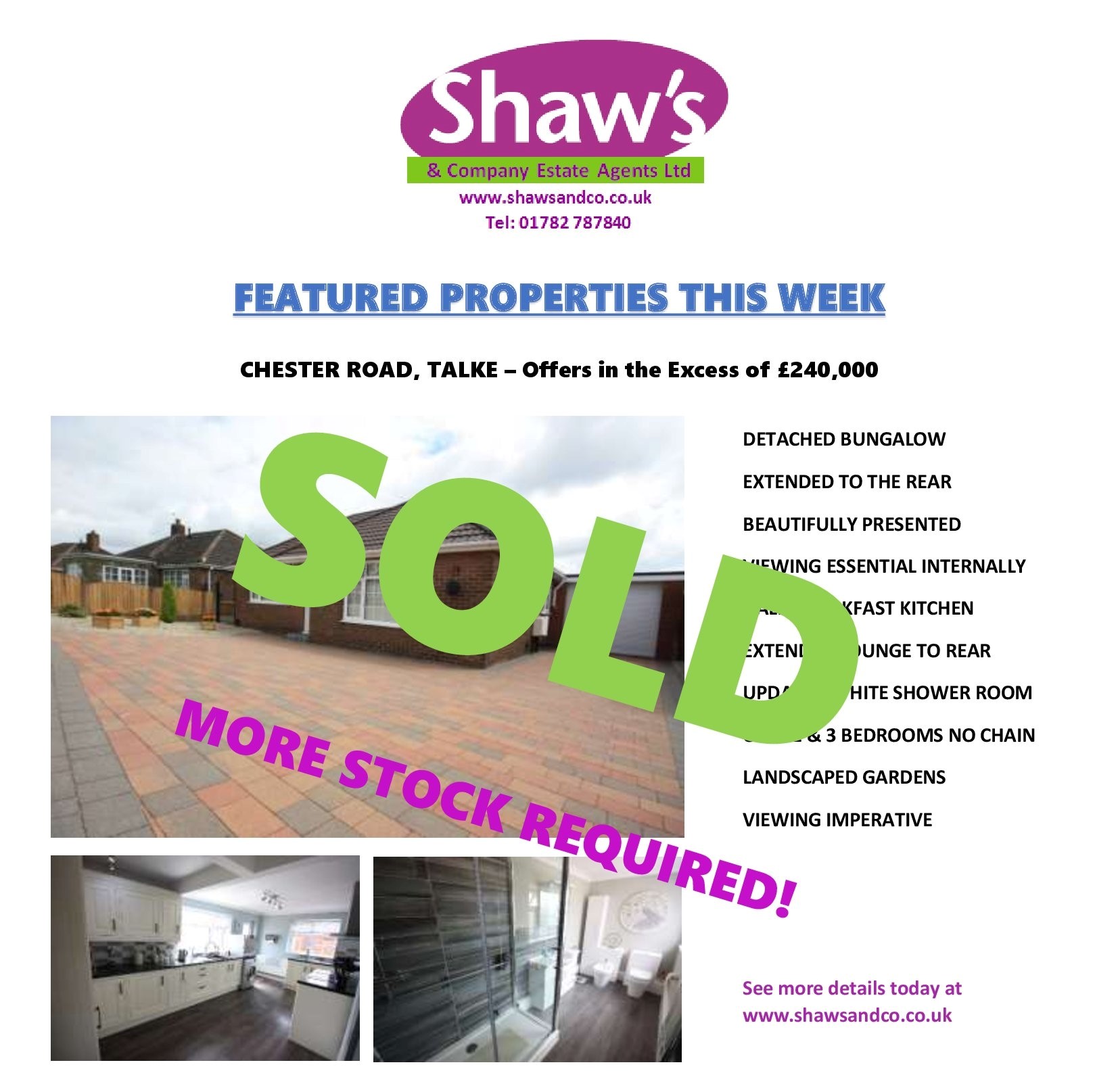 NEW & FEATURED PROPERTIES OF THE WEEK!