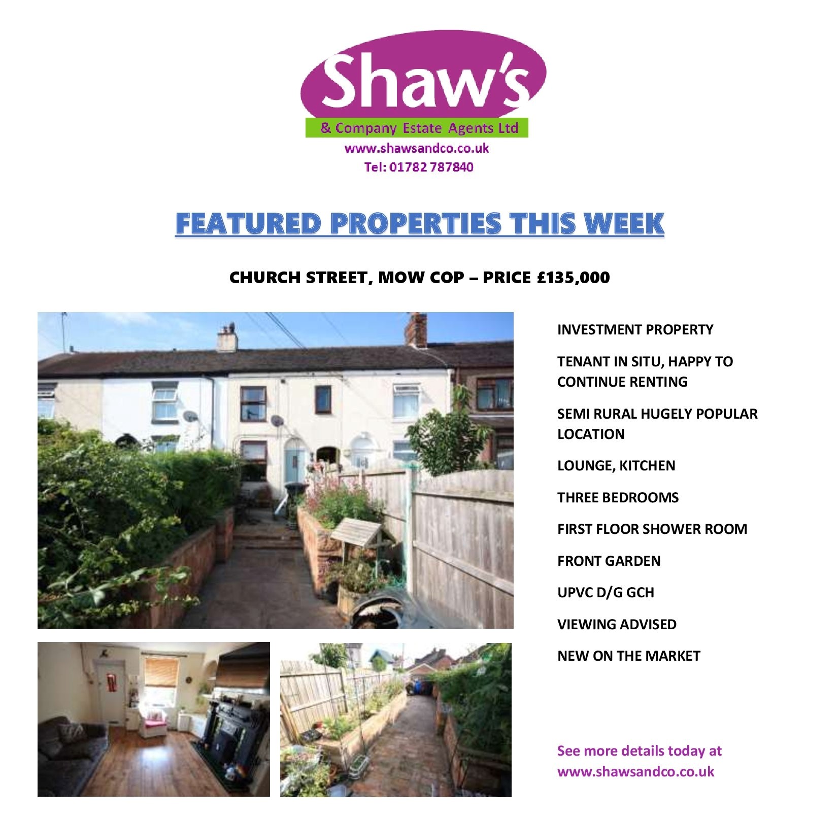 NEW & FEATURED PROPERTIES OF THE WEEK!