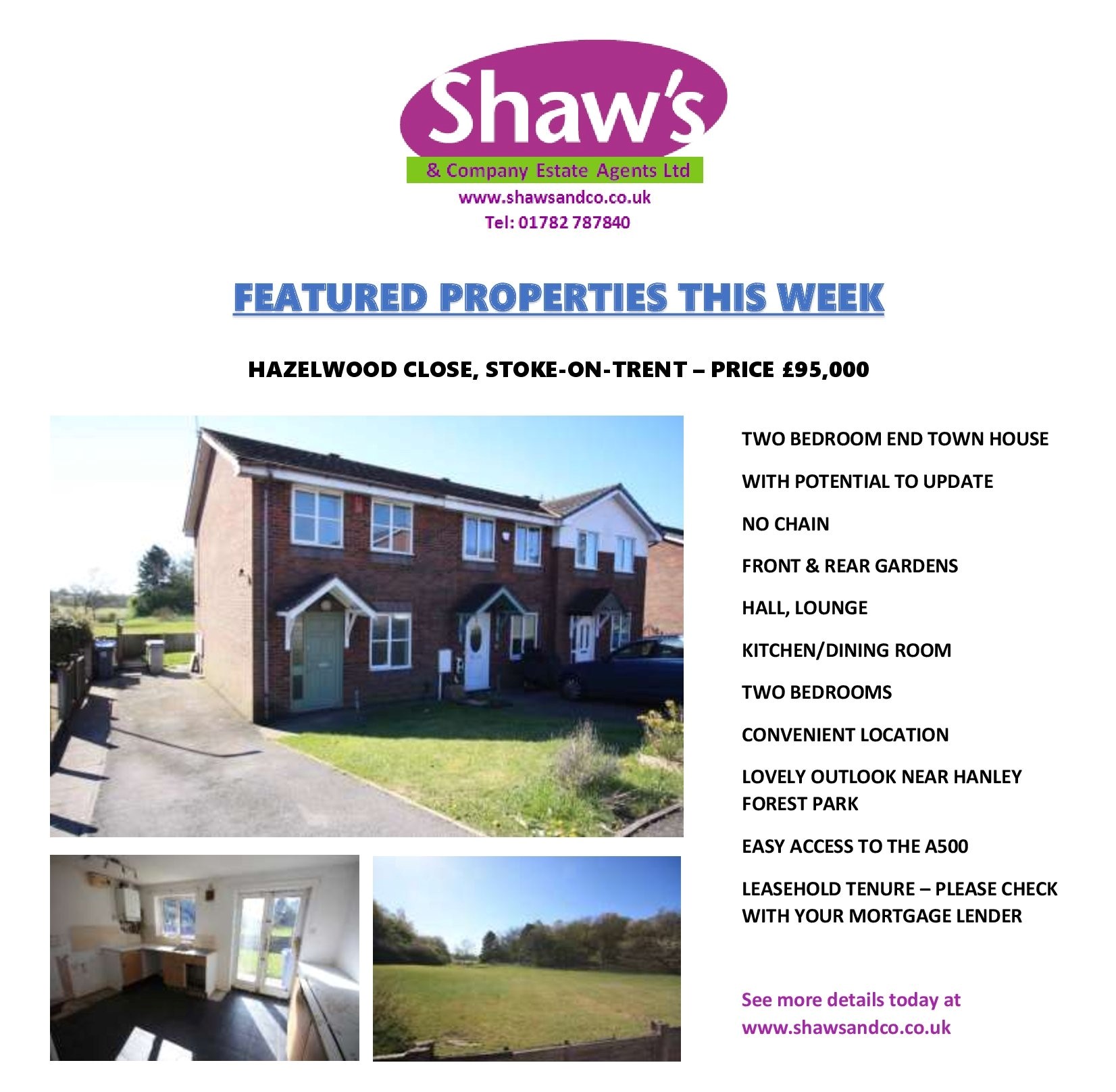 NEW & FEATURED PROPERTIES OF THE WEEK!