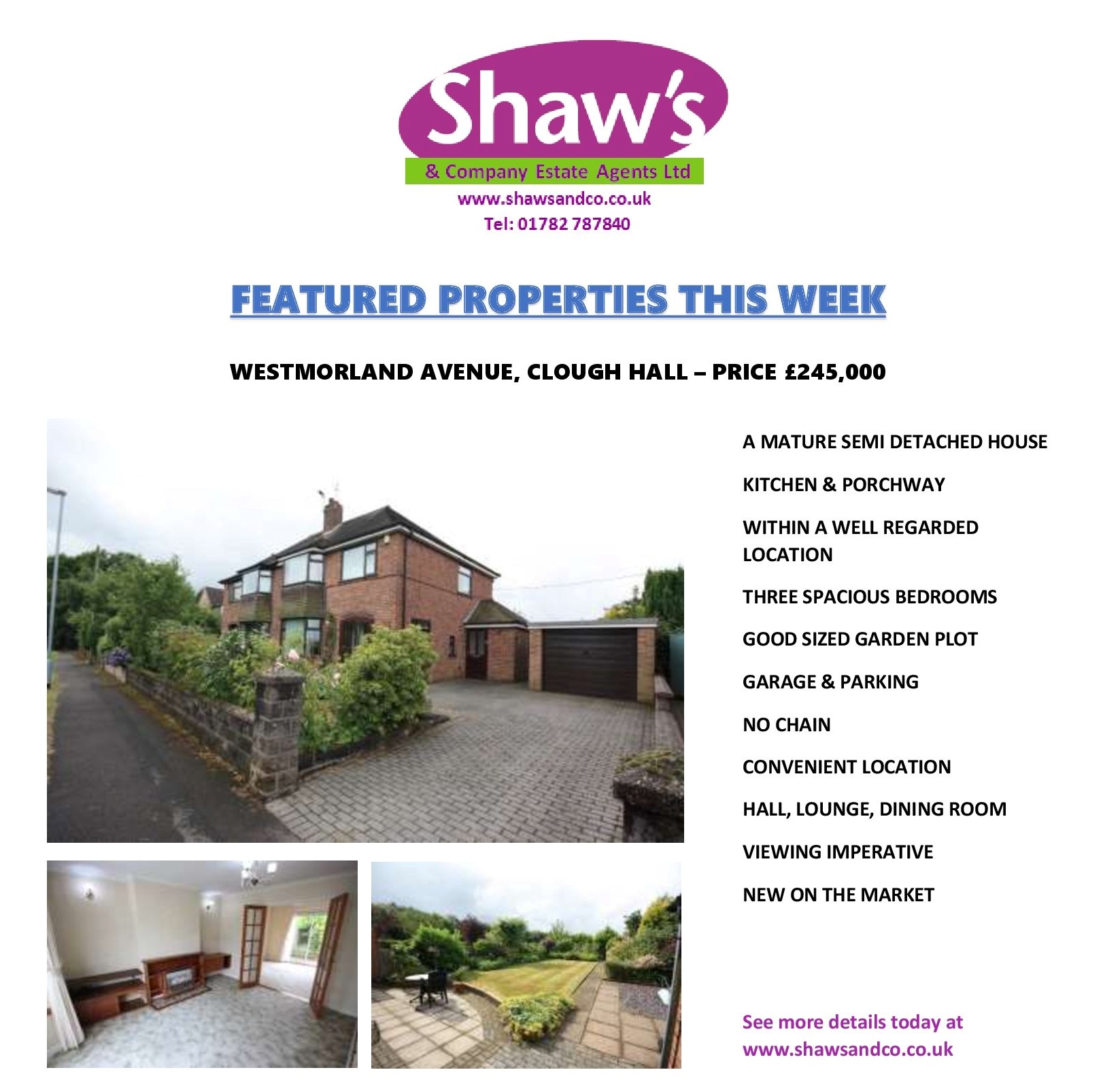 NEW & FEATURED PROPERTIES OF THE WEEK!