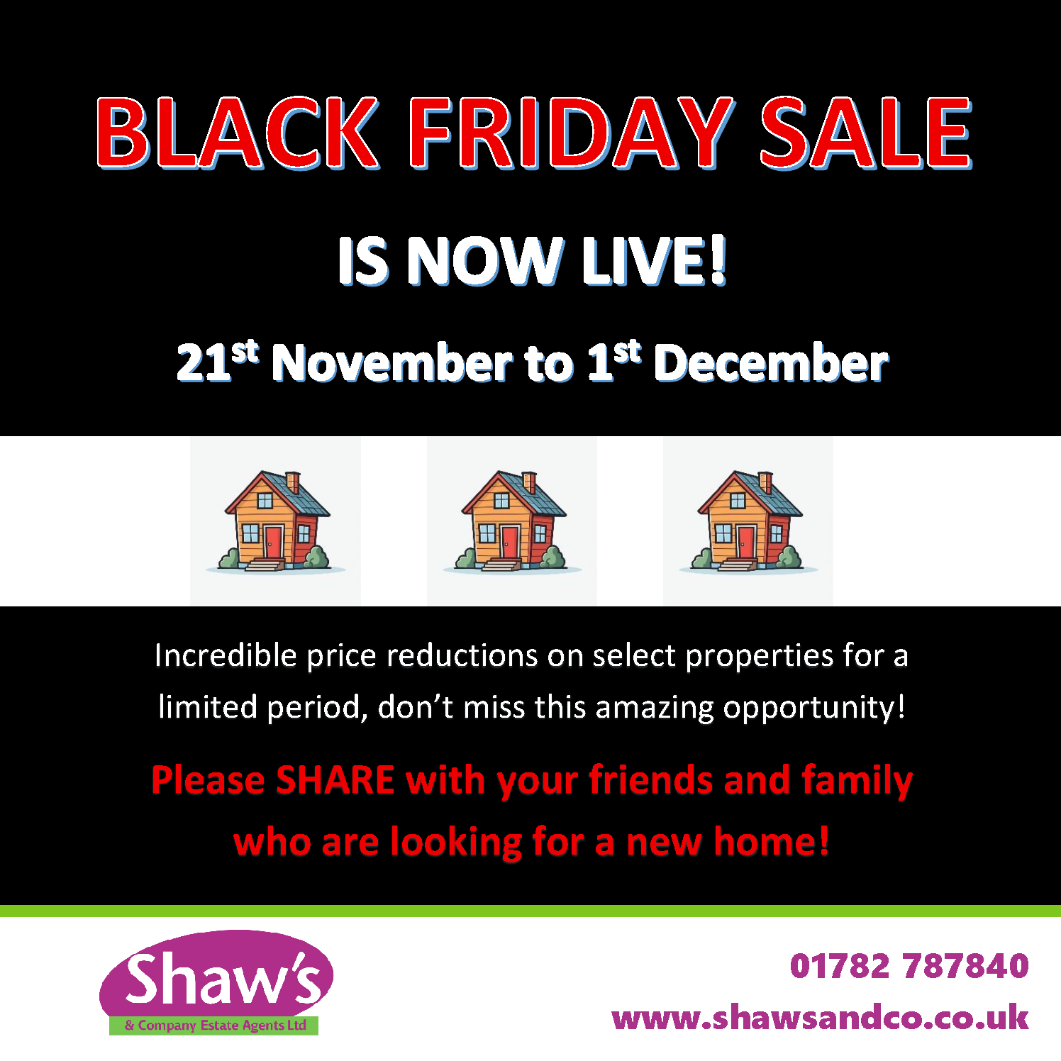 BLACK FRIDAY SALE NOW LIVE!