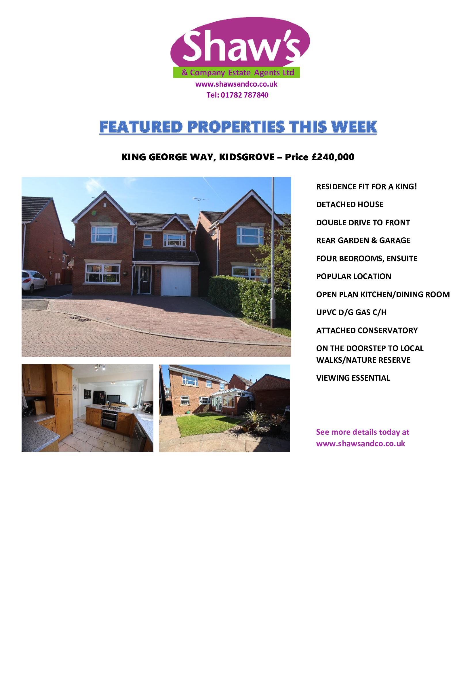 FEATURED PROPERTIES THIS WEEK!