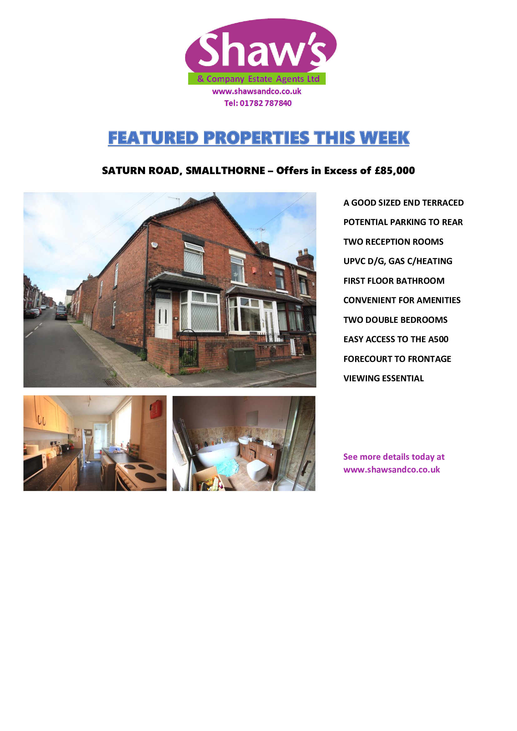 FEATURED PROPERTIES THIS WEEK!