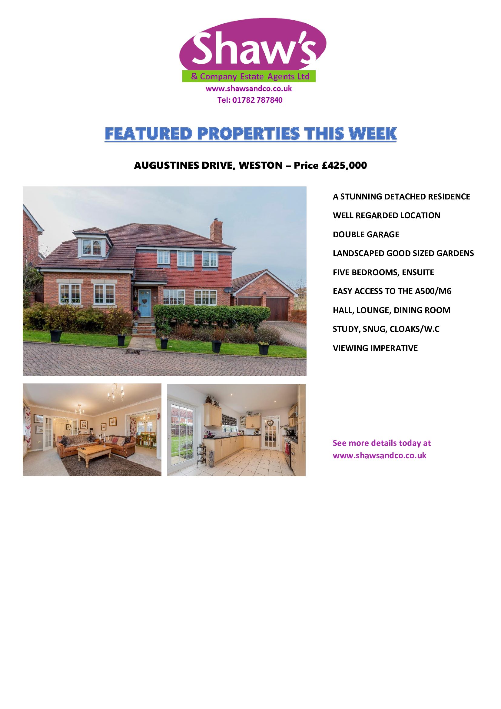 FEATURED PROPERTIES THIS WEEK!