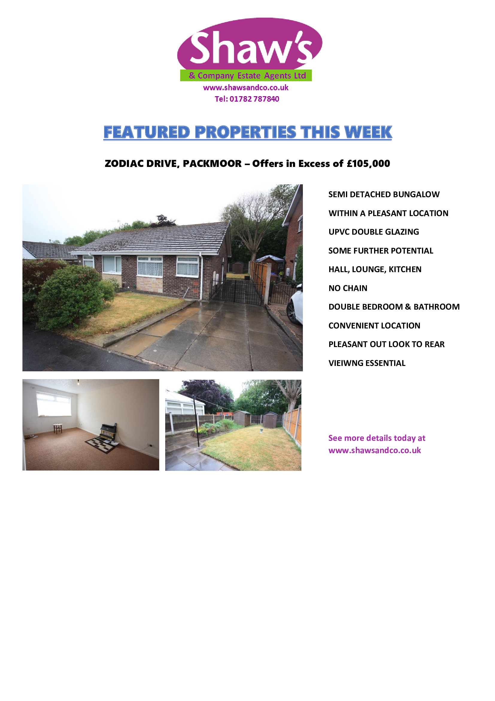 NEW & FEATURED PROPERTIES OF THE WEEK!