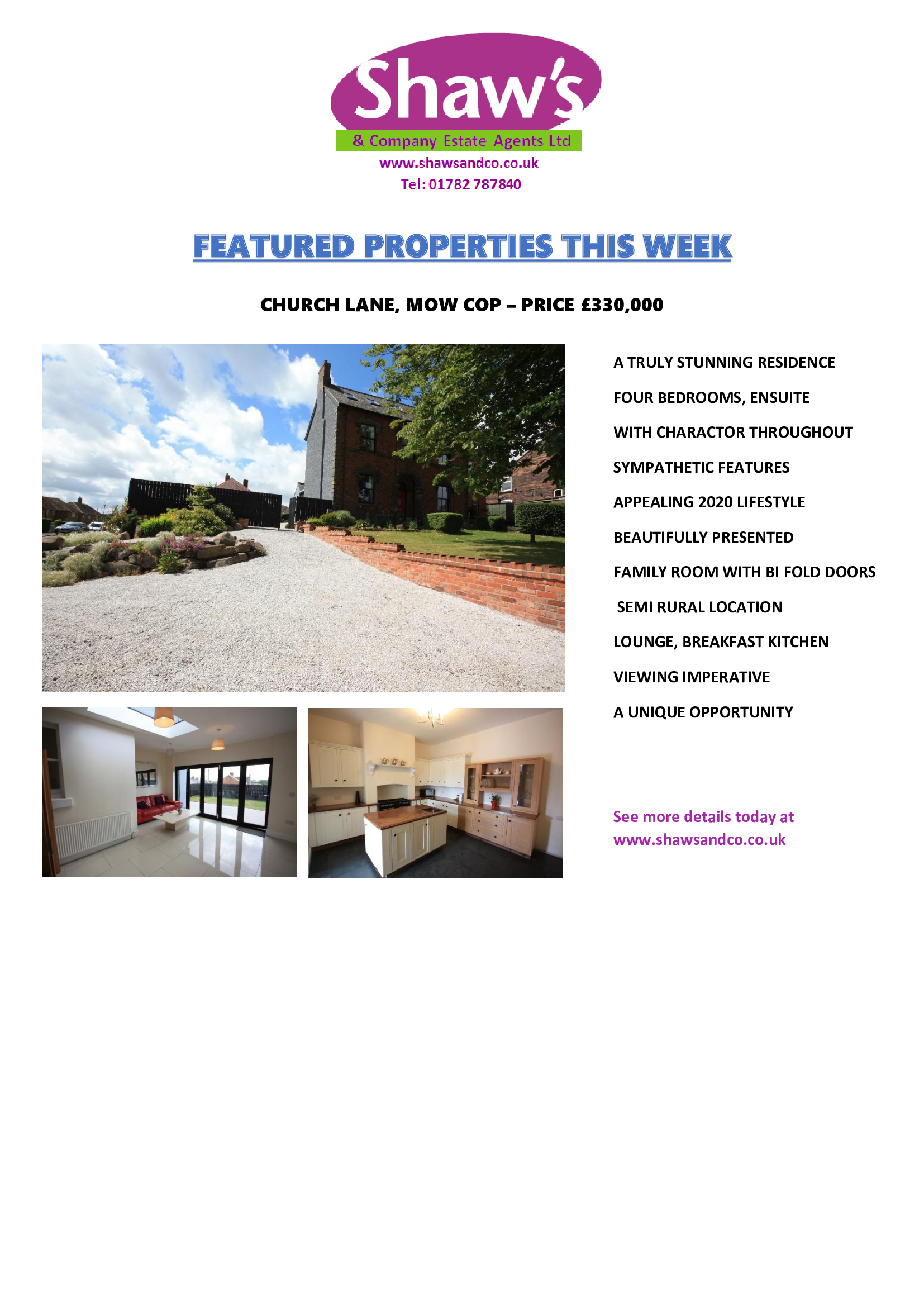 FEATURED PROPERTIES OF THE WEEK!