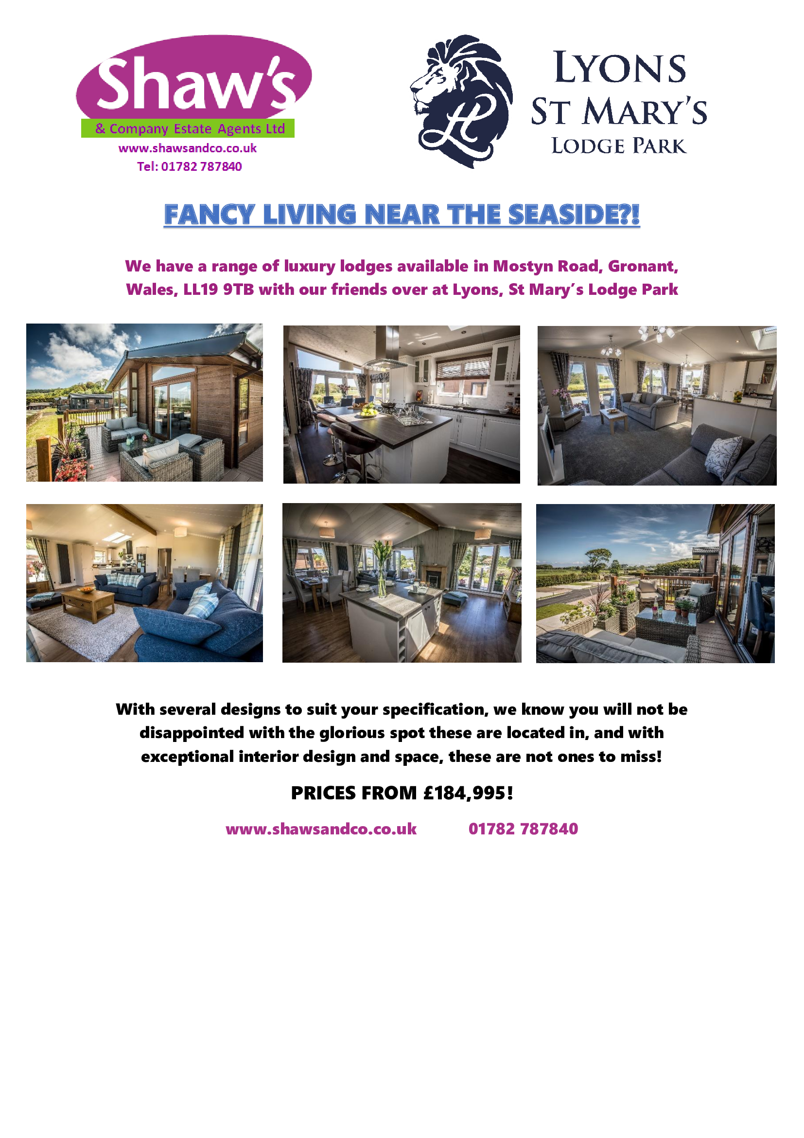 FANCY LIVING IN WALES?!