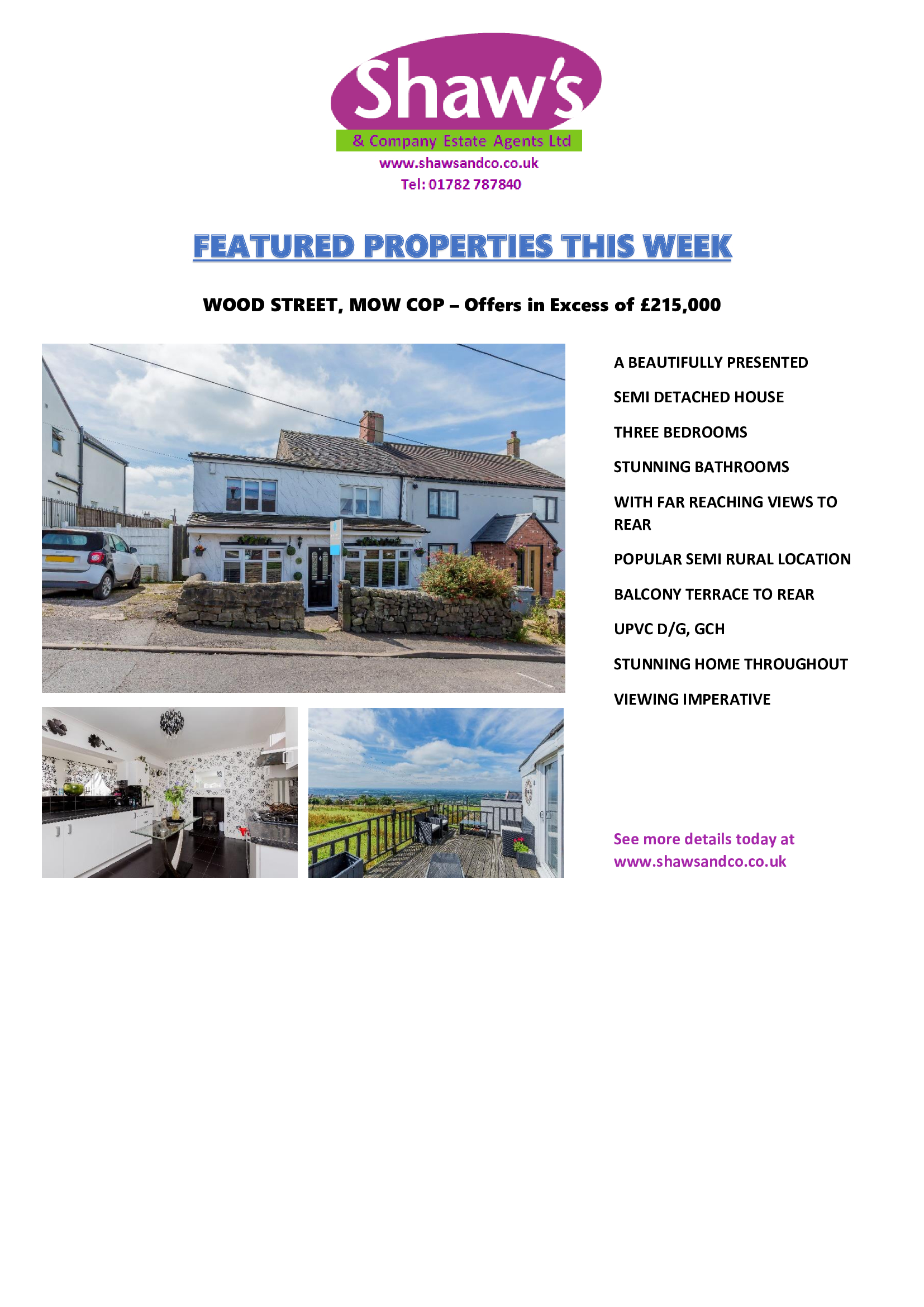 FEATURED PROPERTIES OF THE WEEK!