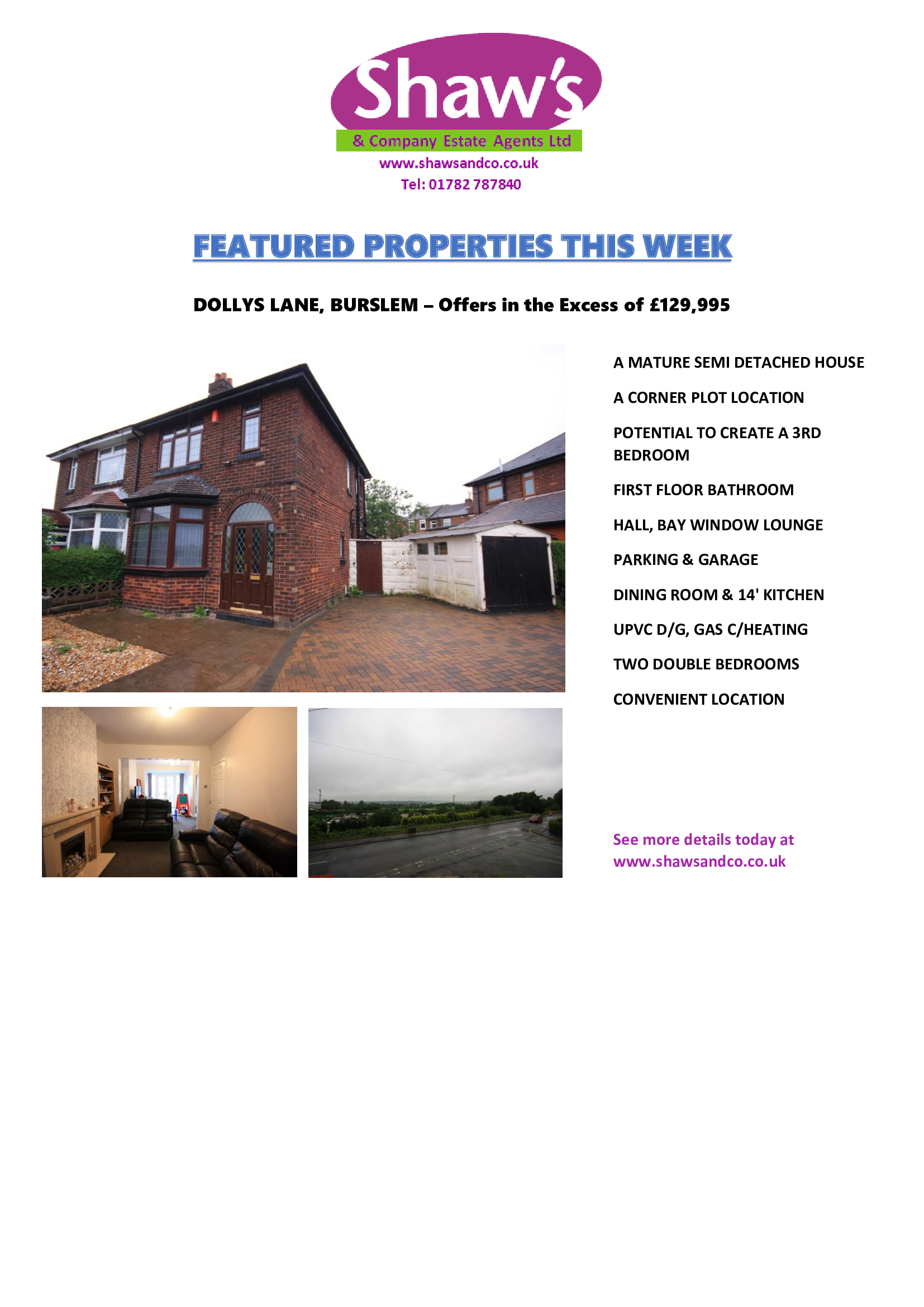 FEATURED PROPERTIES OF THE WEEK!