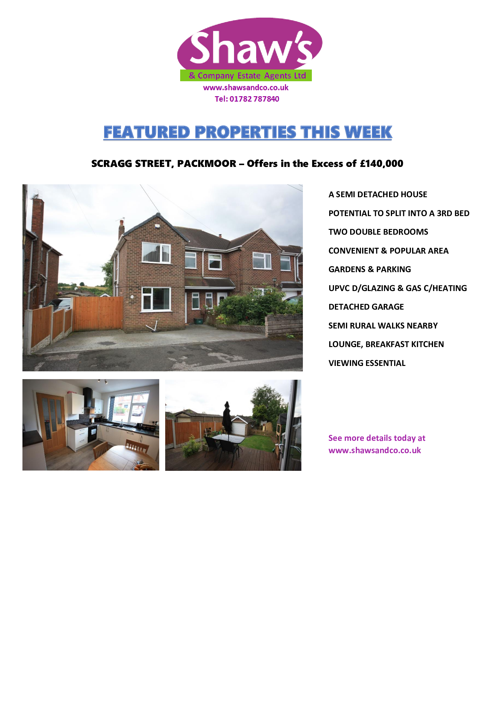 FEATURED PROPERTIES OF THE WEEK - DOUBLE EDITION!