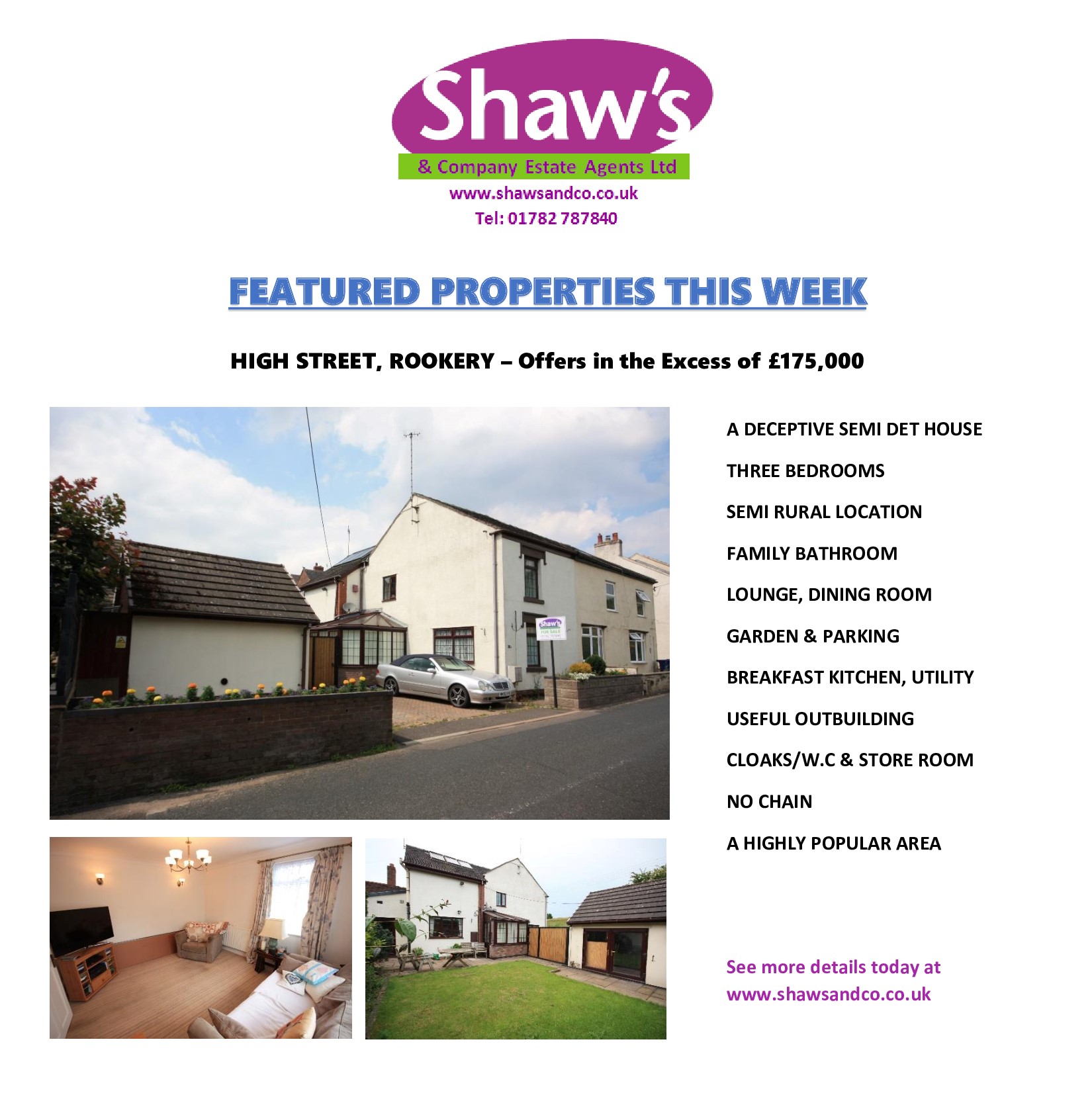 NEW & FEATURED PROPERTIES OF THE WEEK!