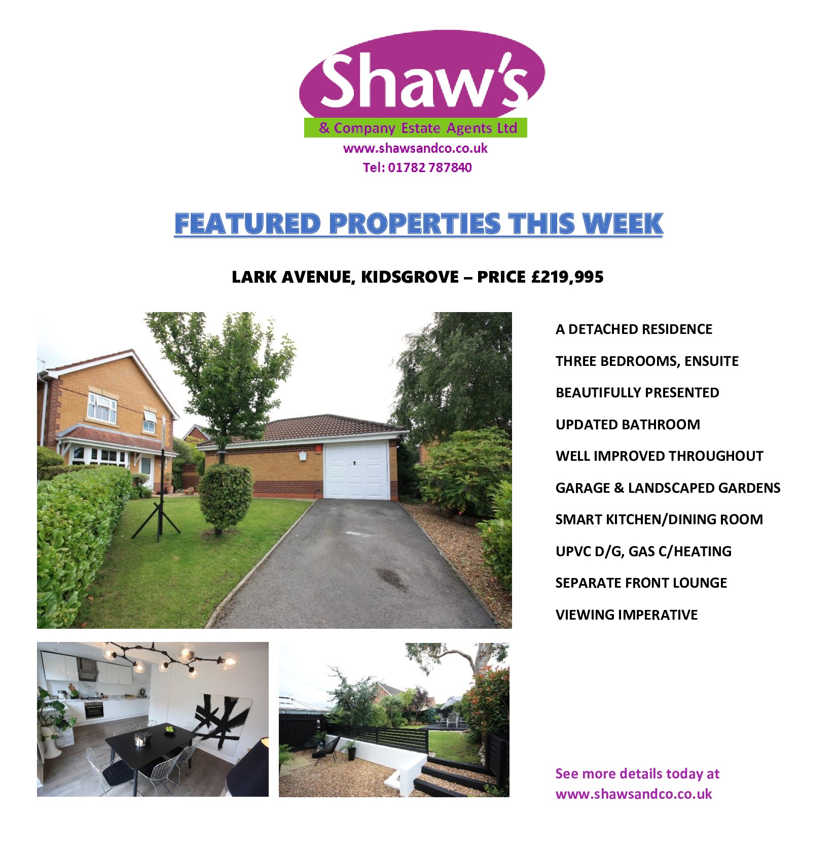 NEW & FEATURED PROPERTIES OF THE WEEK!