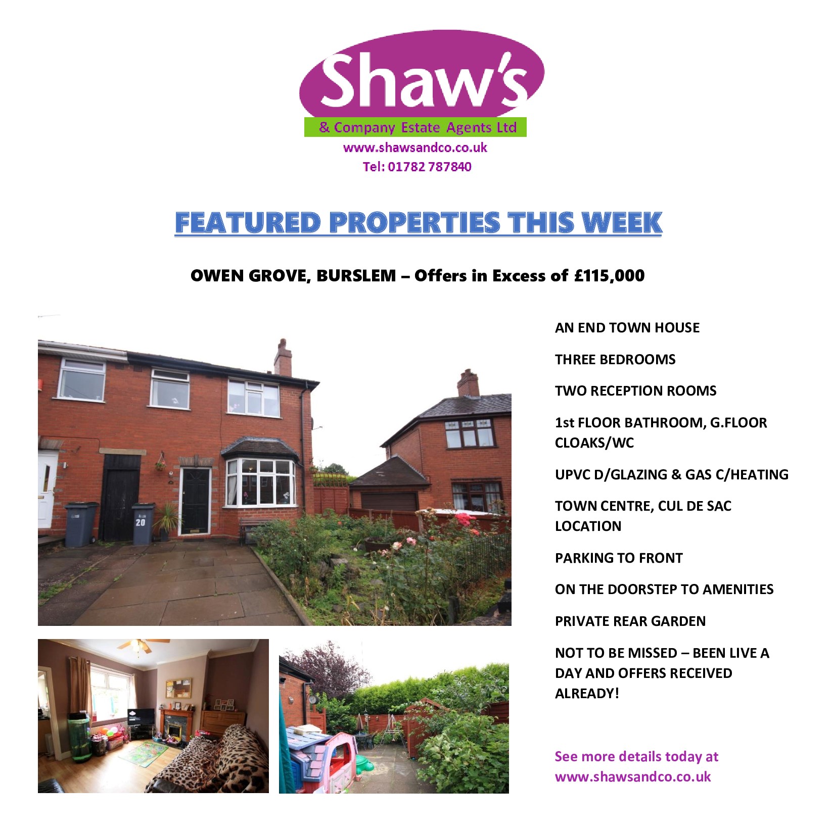 NEW & FEATURED PROPERTIES OF THE WEEK!