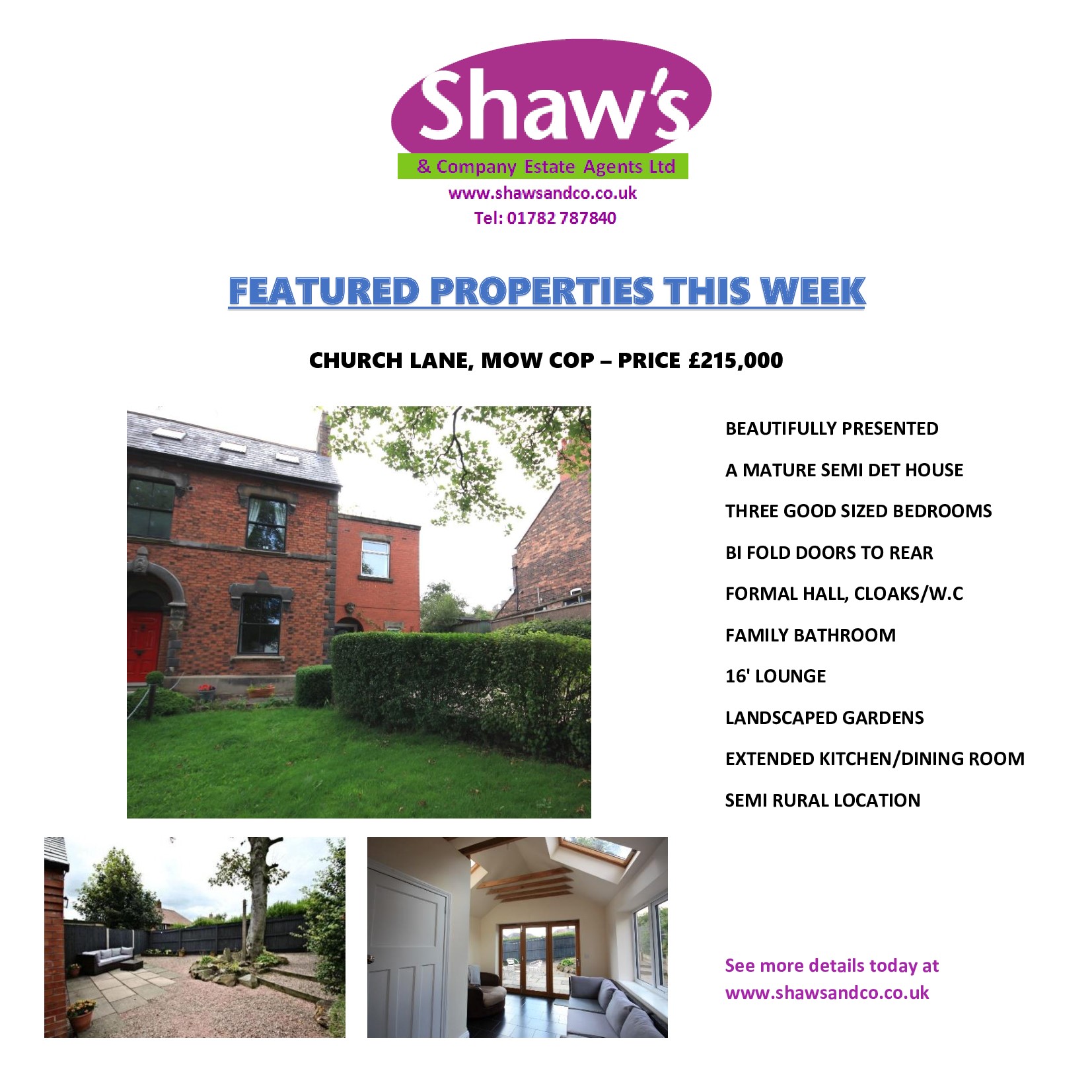NEW ON THE MARKET THIS WEEK!