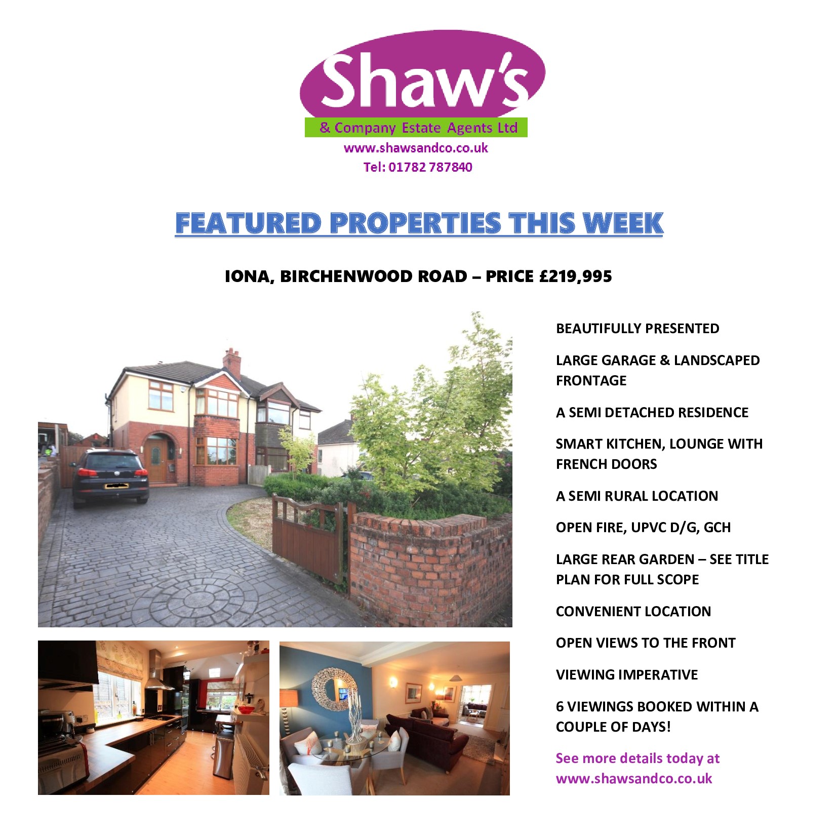 NEW OTM & FEATURED PROPERTIES THIS WEEK!