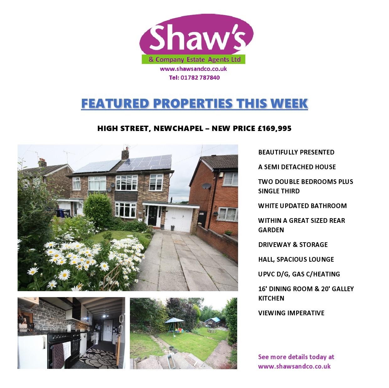 NEW OTM & FEATURED PROPERTIES THIS WEEK!