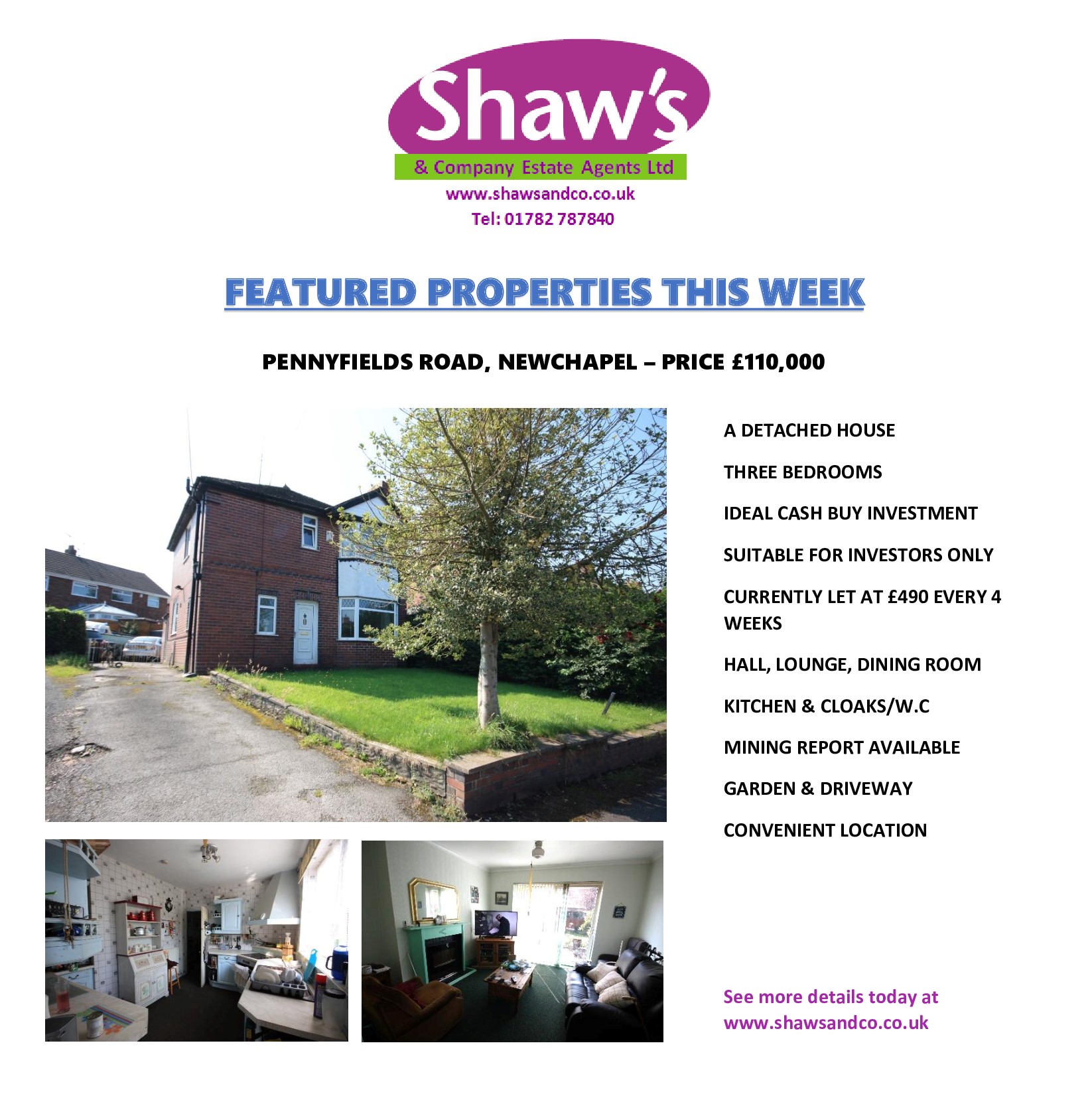 NEW OTM & FEATURED PROPERTIES THIS WEEK!