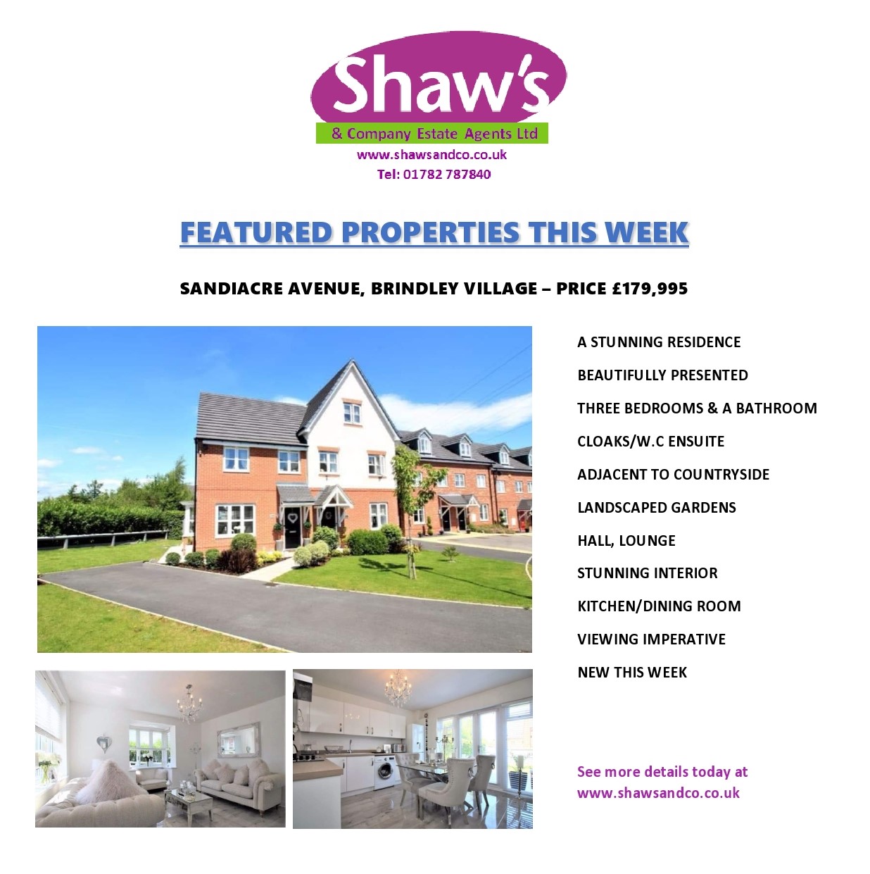 NEW OTM & FEATURED PROPERTIES THIS WEEK!