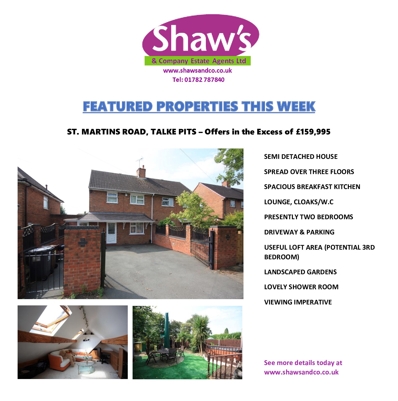 NEW OTM & FEATURED PROPERTIES THIS WEEK!