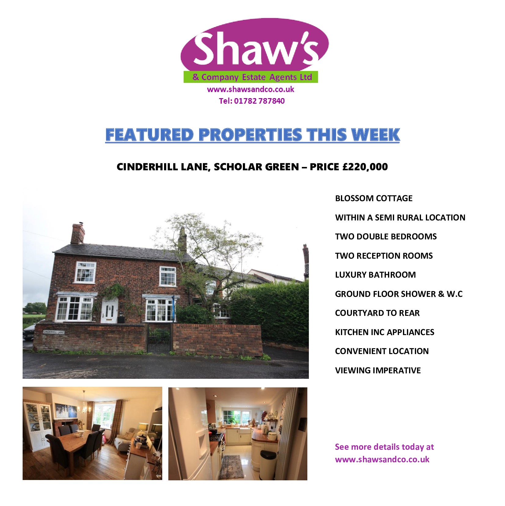 NEW & FEATURED PROPERTIES OF THE WEEK!