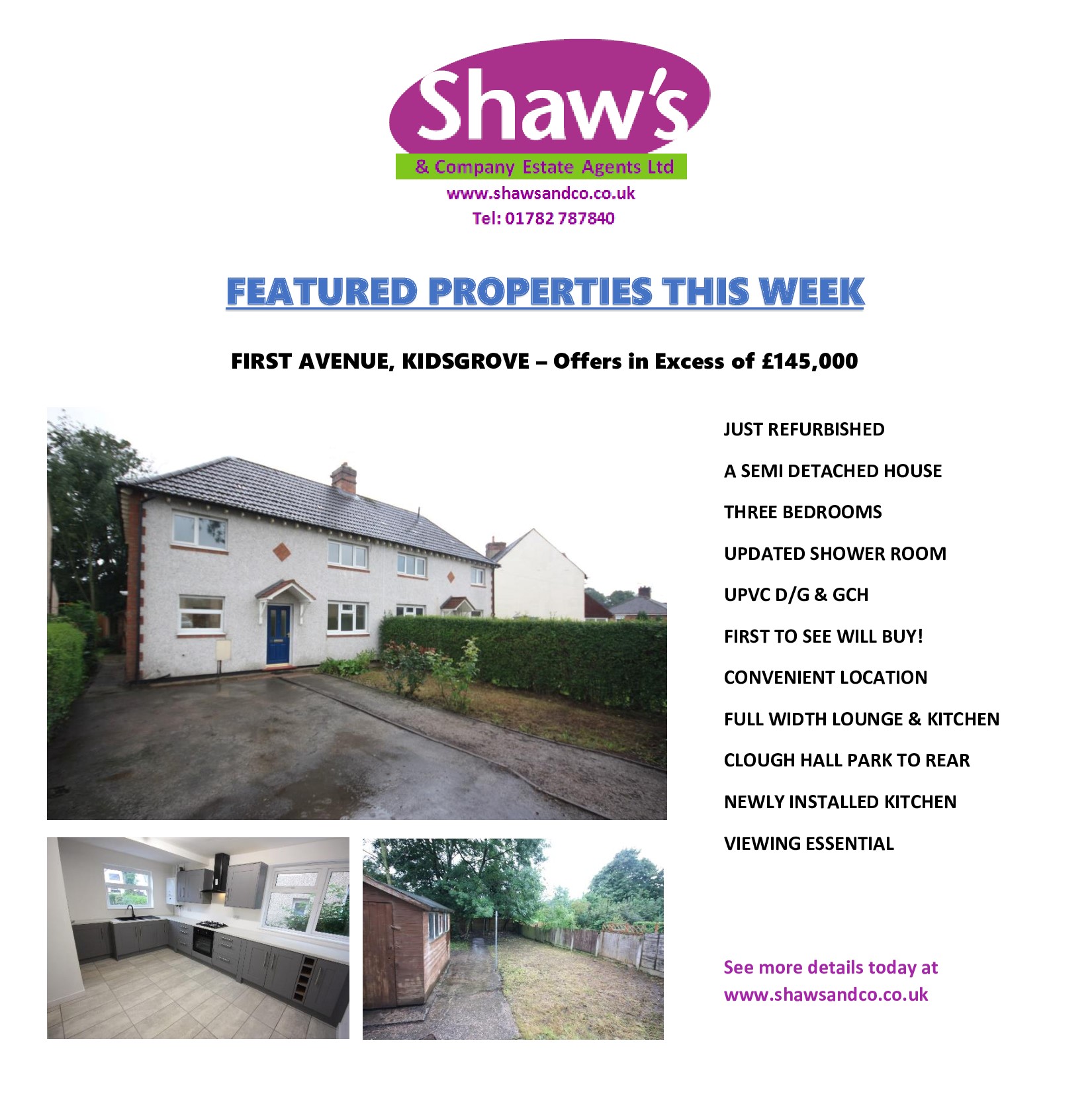 NEW & FEATURED PROPERTIES OF THE WEEK!