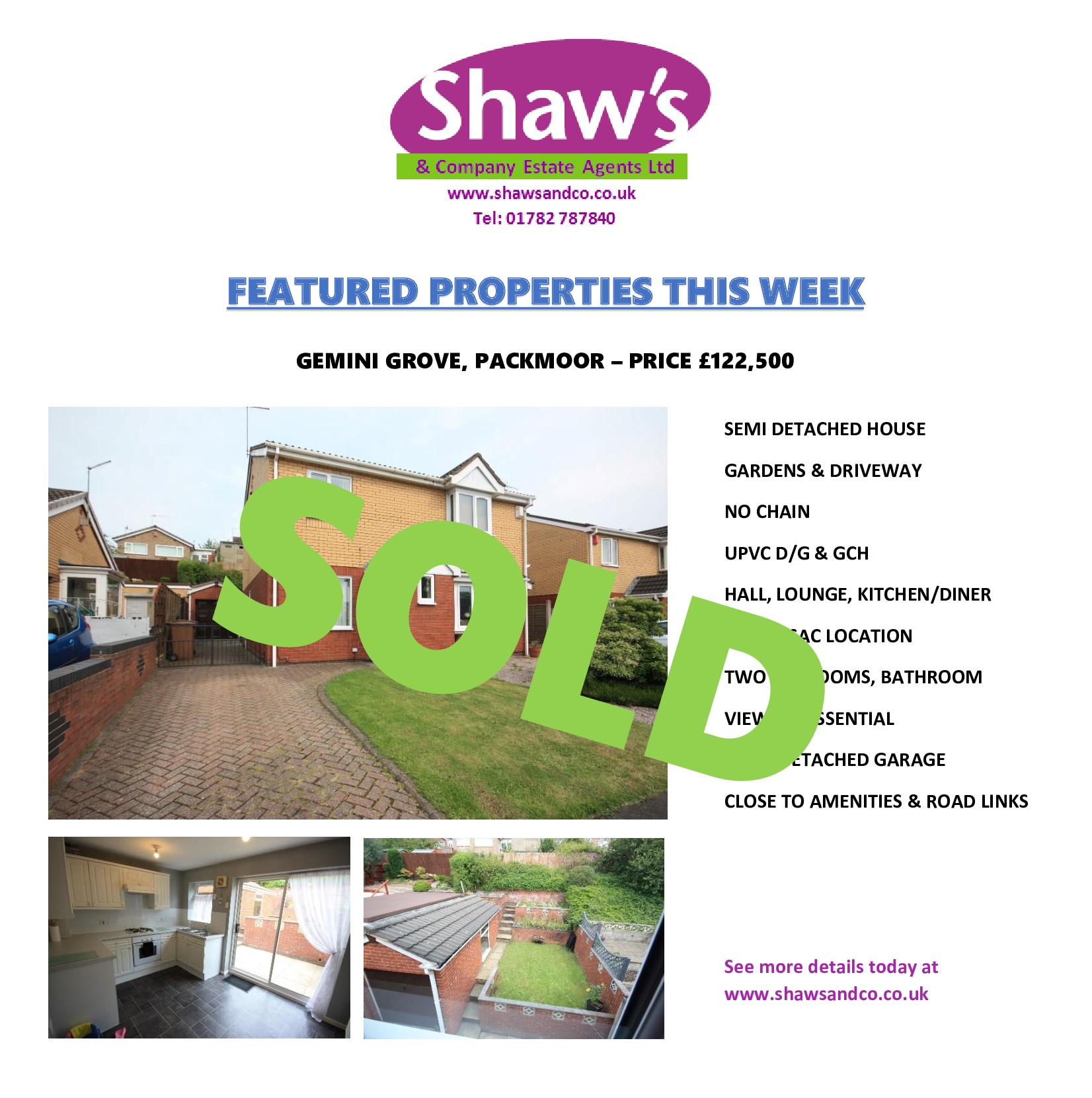 NEW & FEATURED PROPERTIES OF THE WEEK!