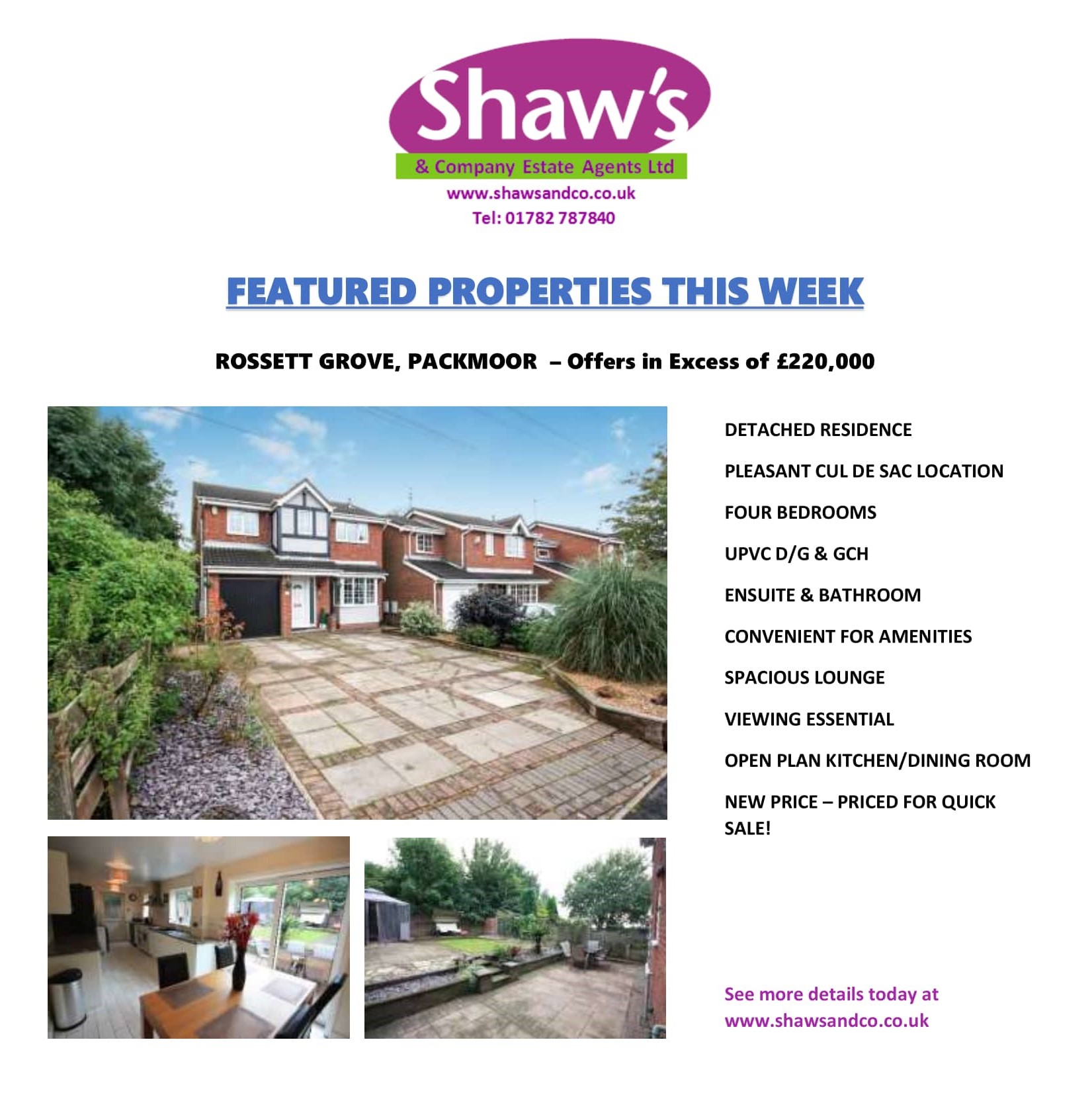 NEW & FEATURED PROPERTIES OF THE WEEK!