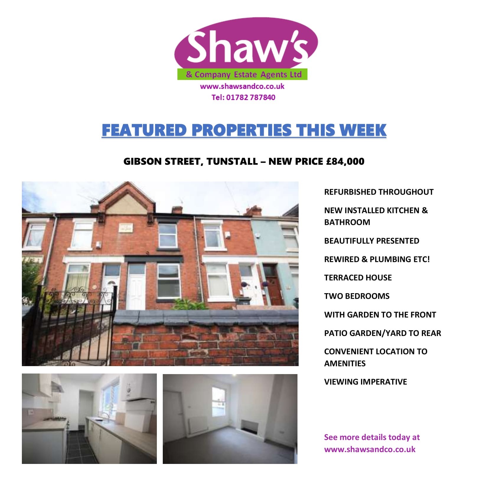 NEW & FEATURED PROPERTIES OF THE WEEK!