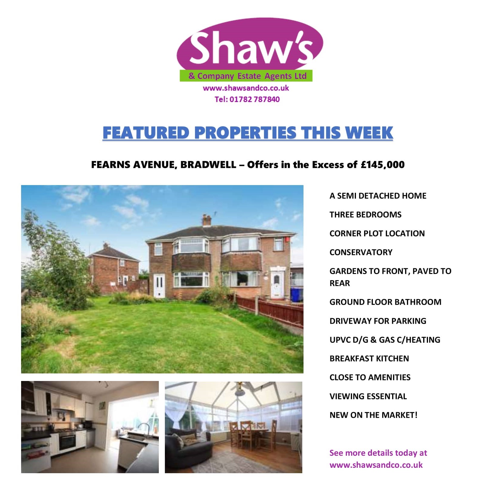 NEW & FEATURED PROPERTIES THIS WEEK!