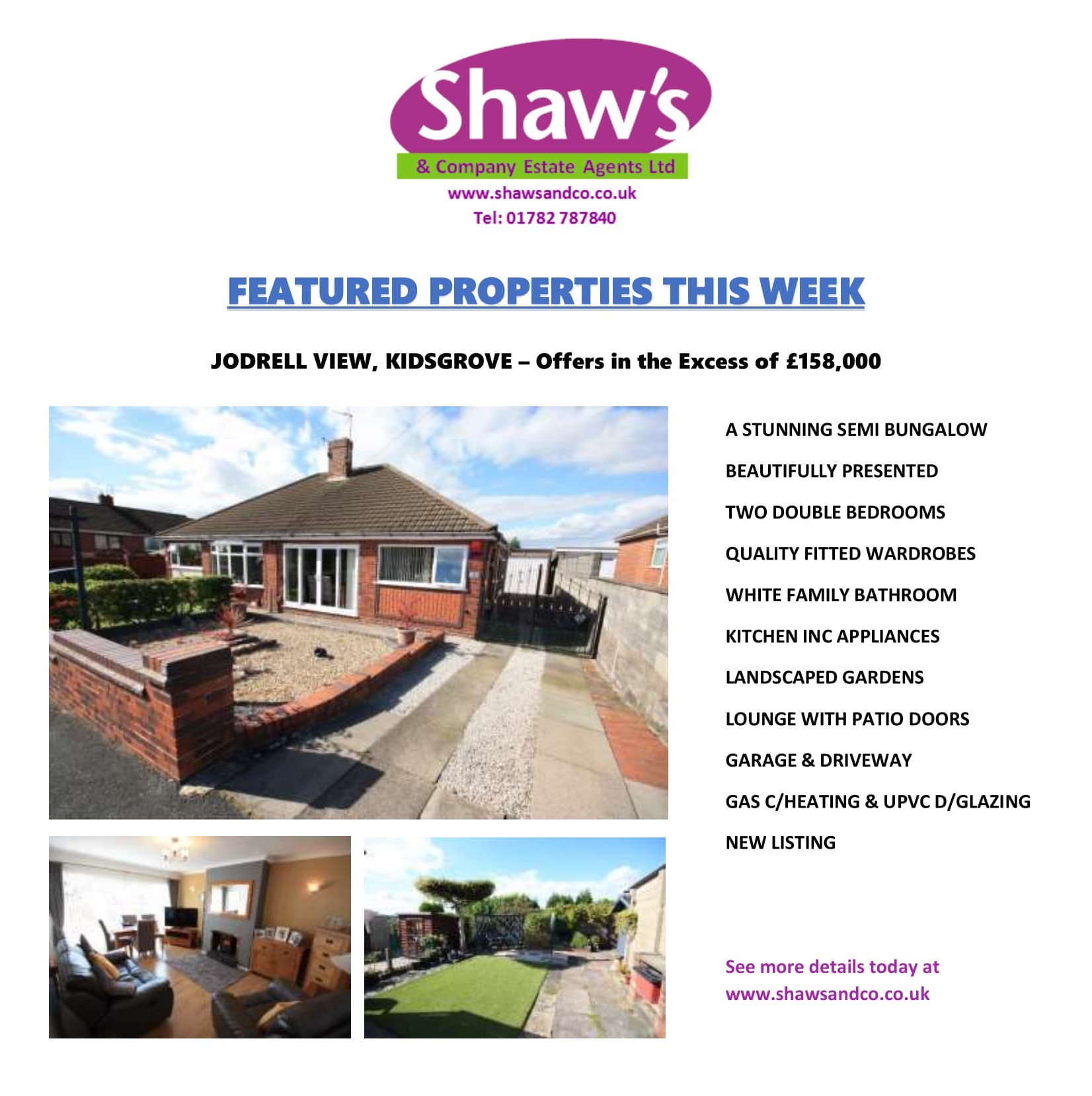 NEW & FEATURED PROPERTIES THIS WEEK!