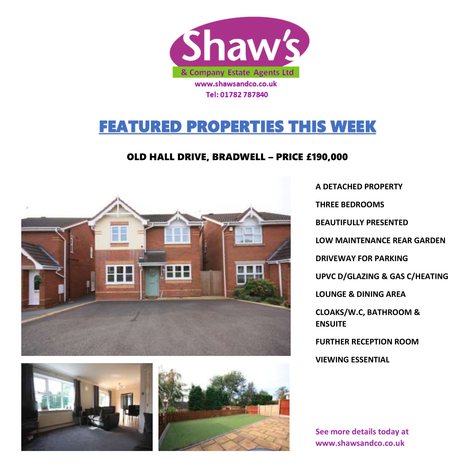 10 NEW PROPERTIES OF THE WEEK!