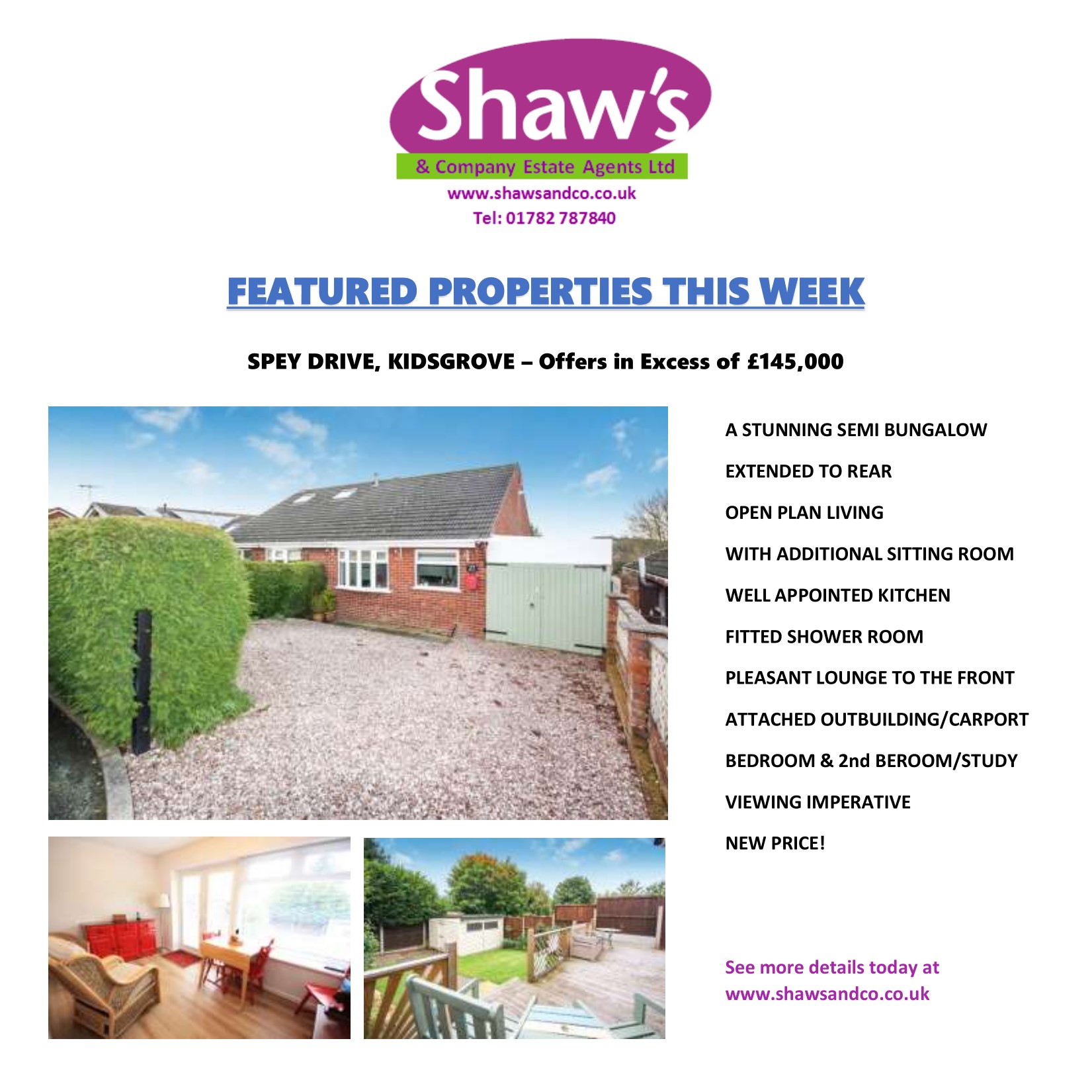 NEW & FEATURED PROPERTIES OF THE WEEK!