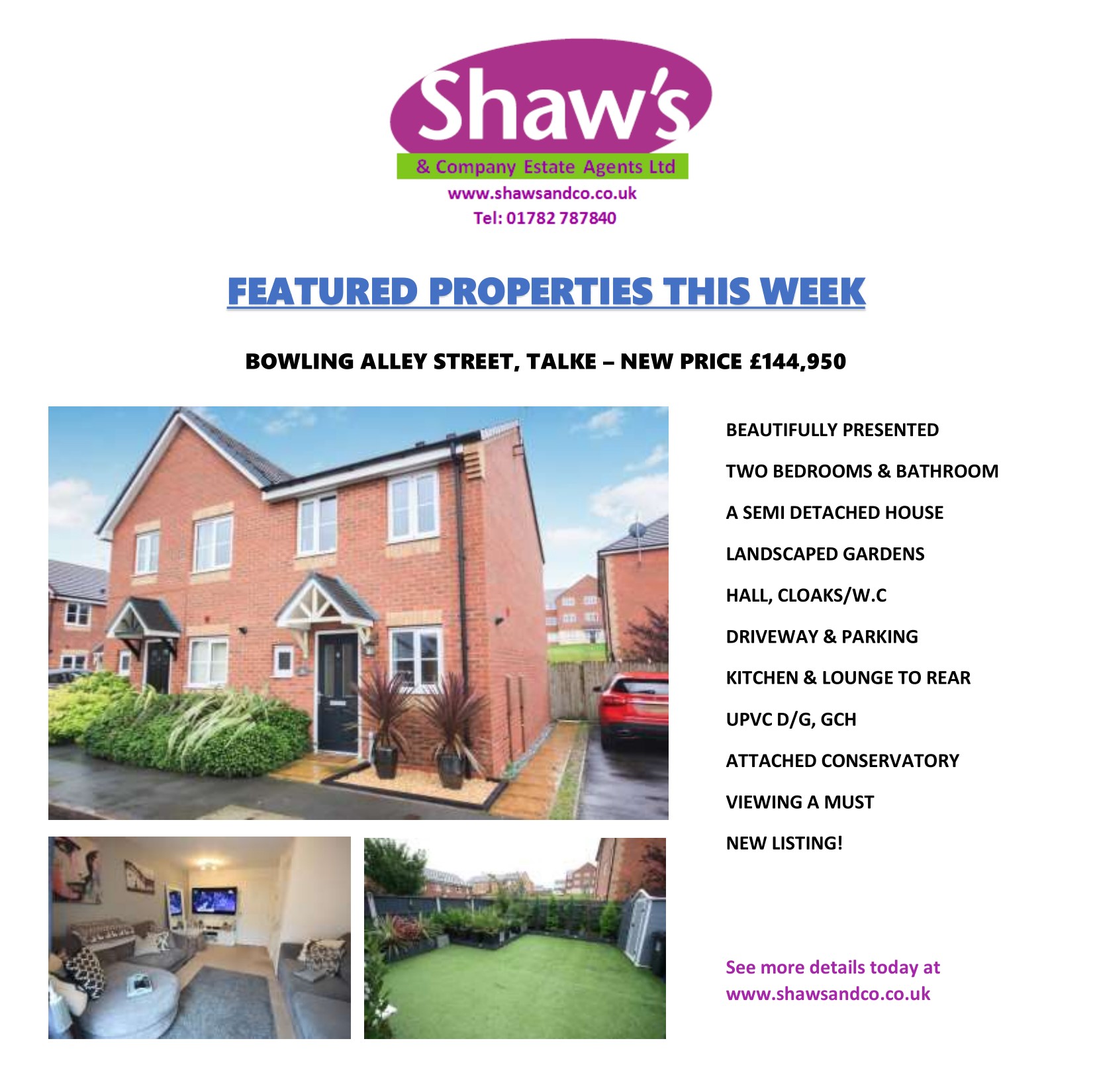 NEW & FEATURED PROPERTIES OF THE WEEK!