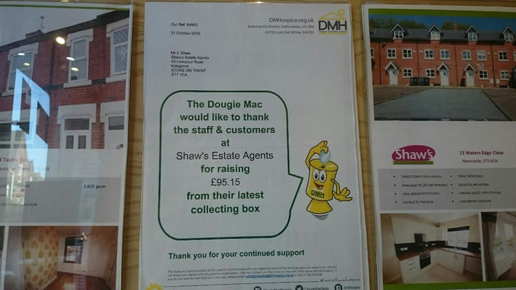 Collection for Charity