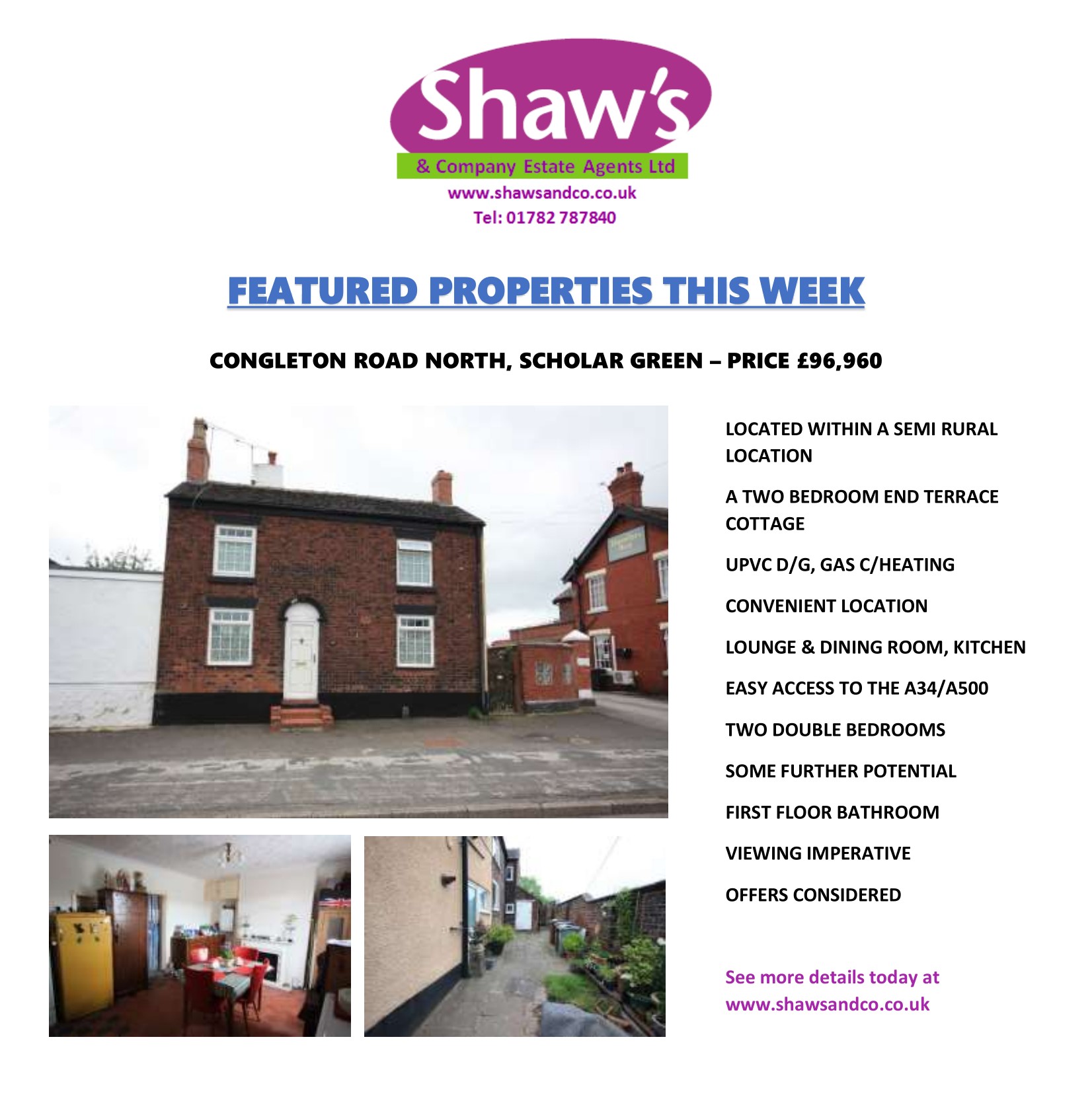 NEW & FEATURED PROPERTIES OF THE WEEK!