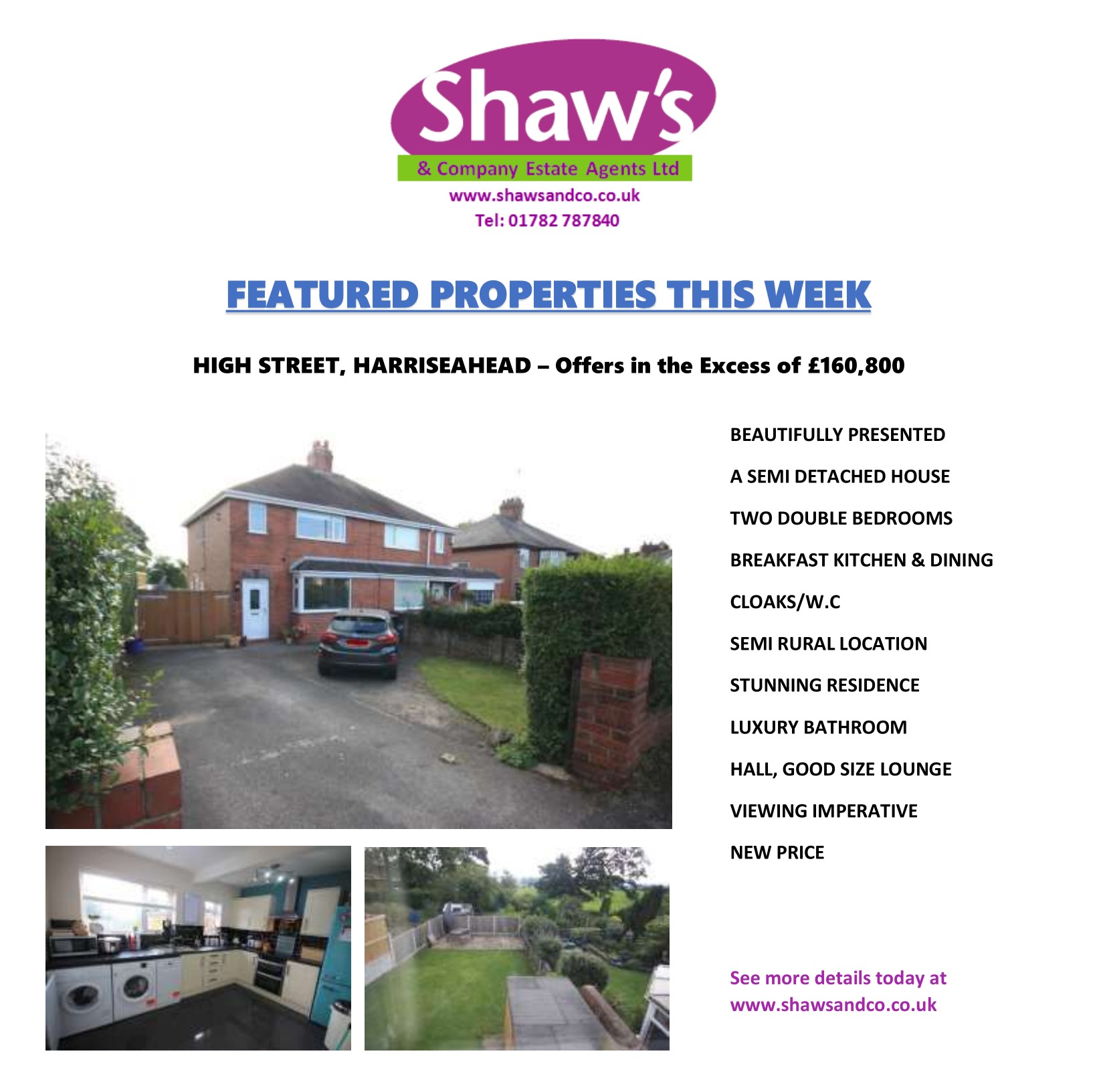 NEW & FEATURED PROPERTIES OF THE WEEK!