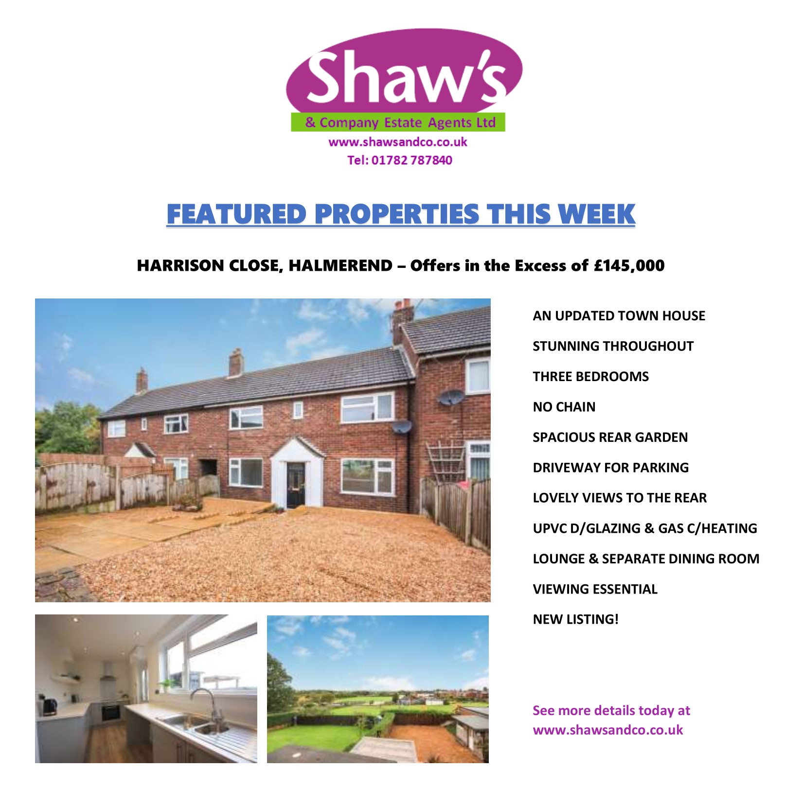 NEW & FEATURED PROPERTIES THIS WEEK!