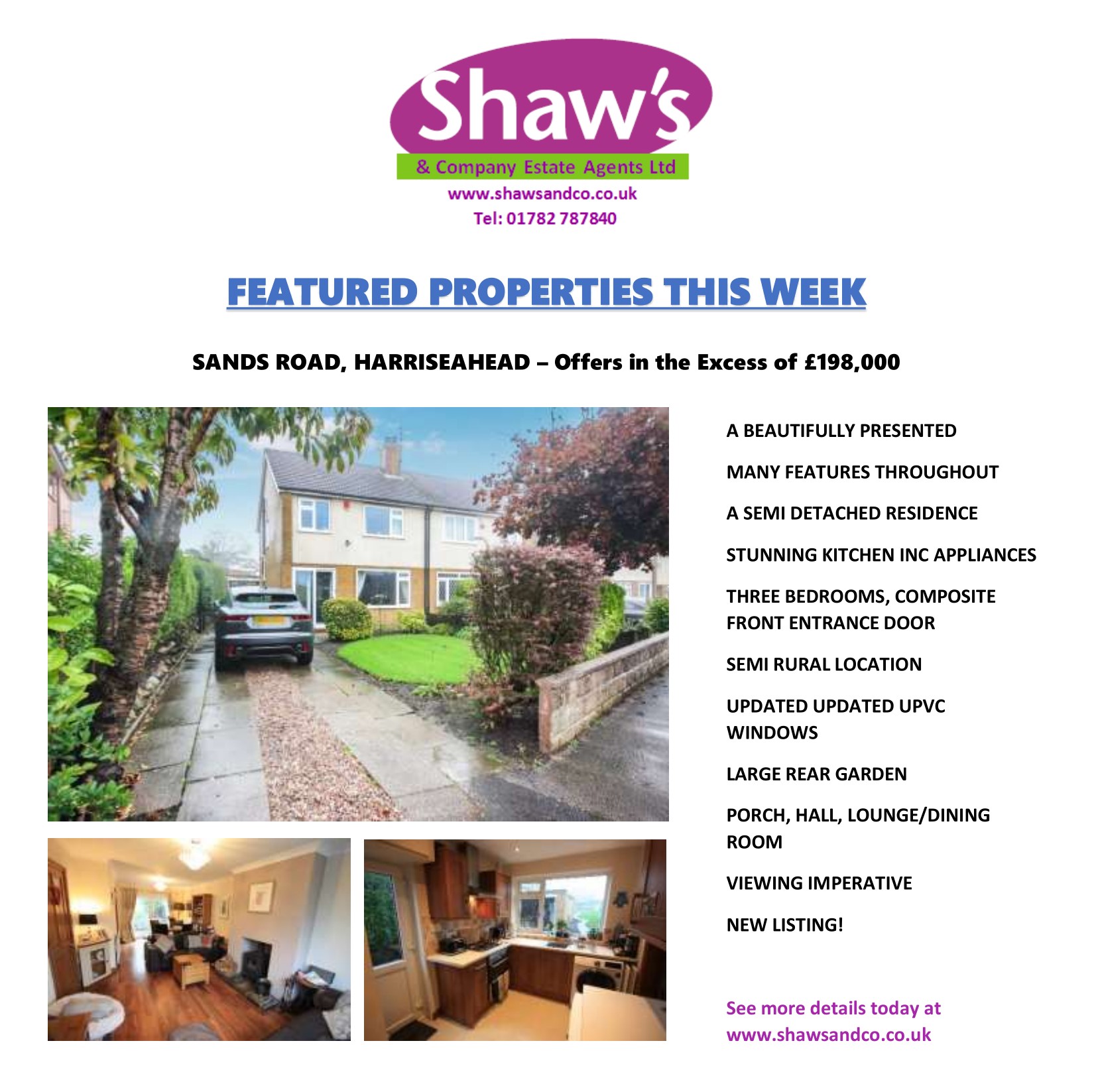 NEW & FEATURED PROPERTIES THIS WEEK!