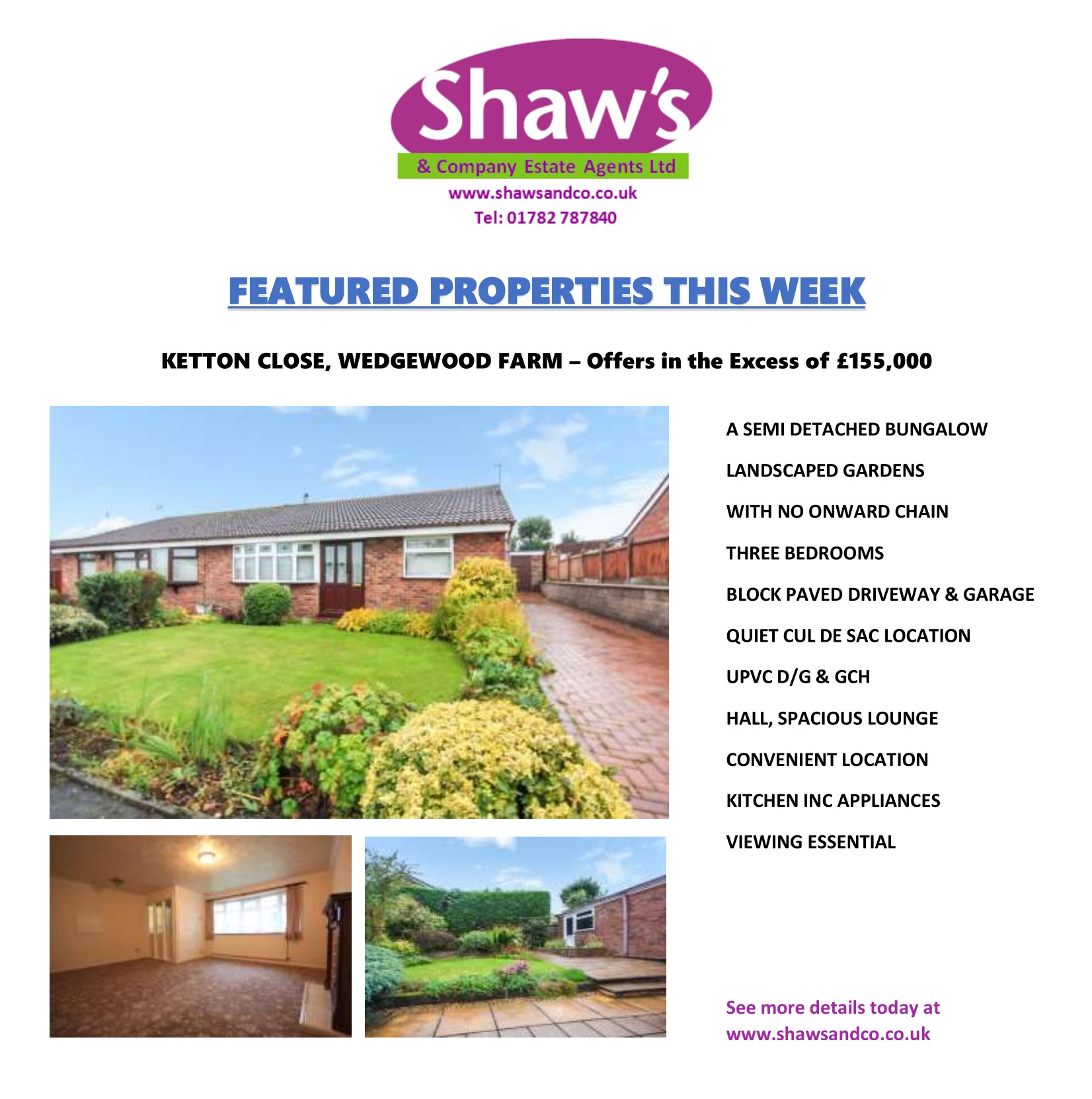 NEW & FEATURED PROPERTIES THIS WEEK!